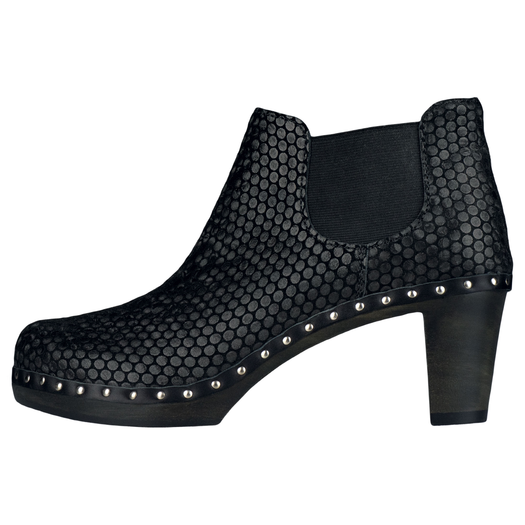 schwarz/Octagon Leder