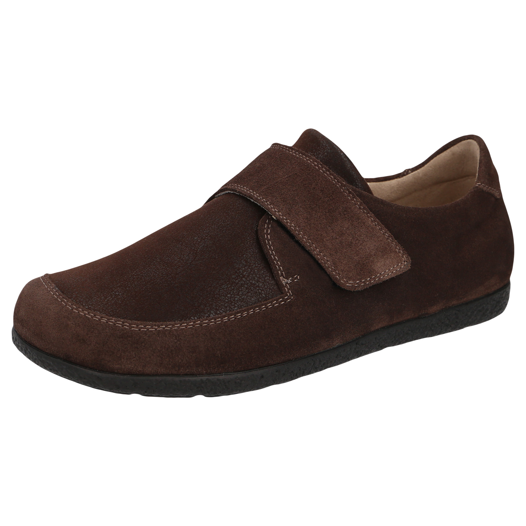 braune halbschuh 3-4 ansicht