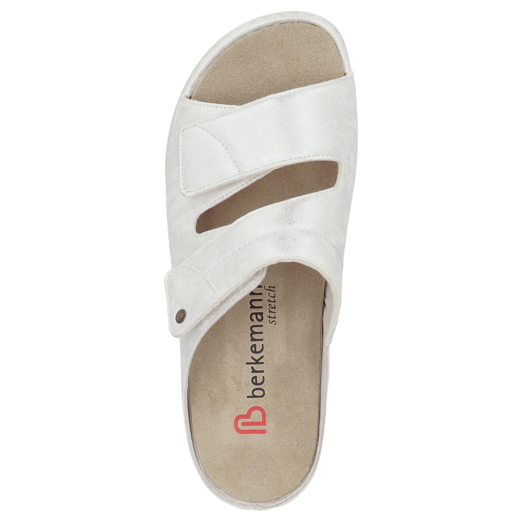 mehrfarbige pantolette draufsicht