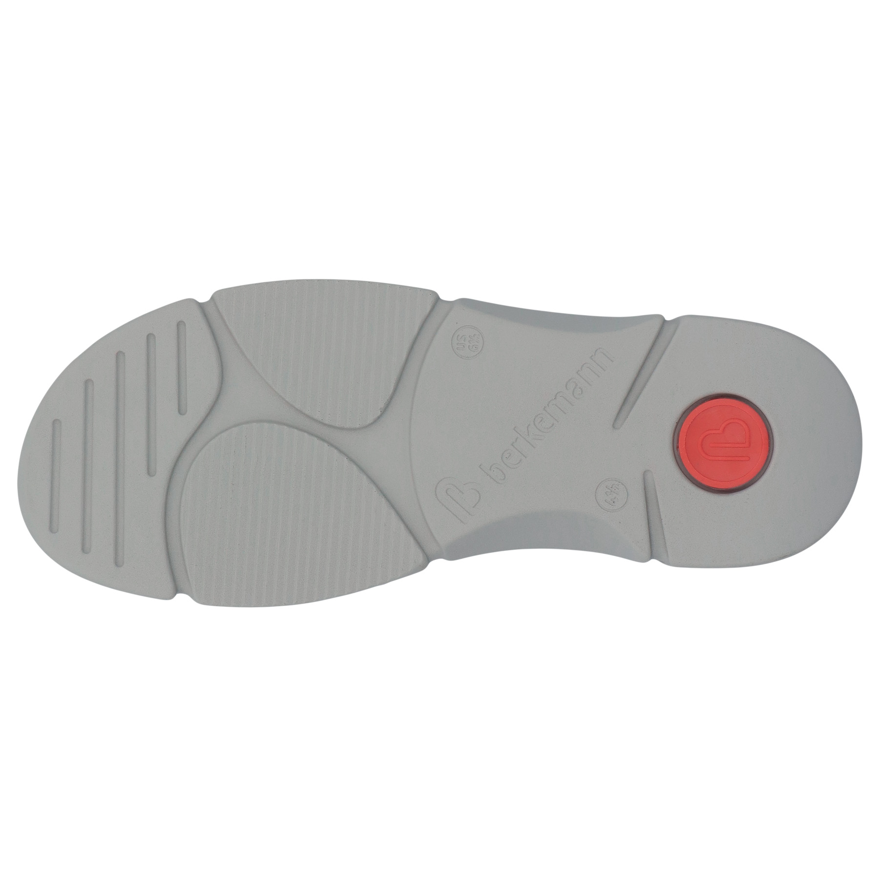 graue sneaker sohlenansicht