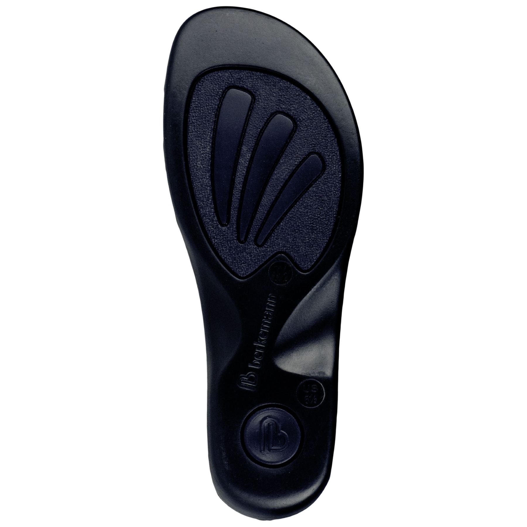 braune pantolette sohlenansicht