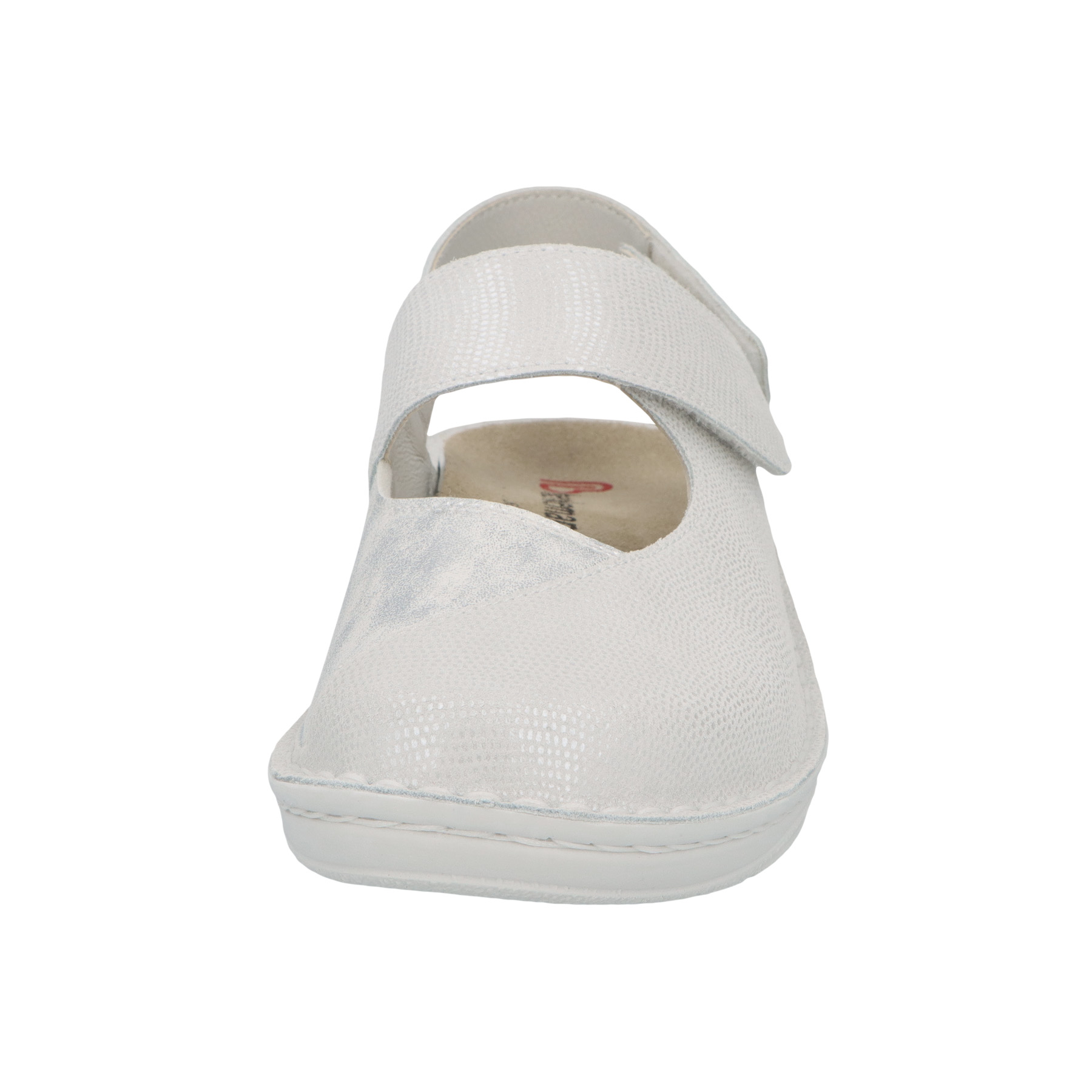 weiße clogs vorderansicht
