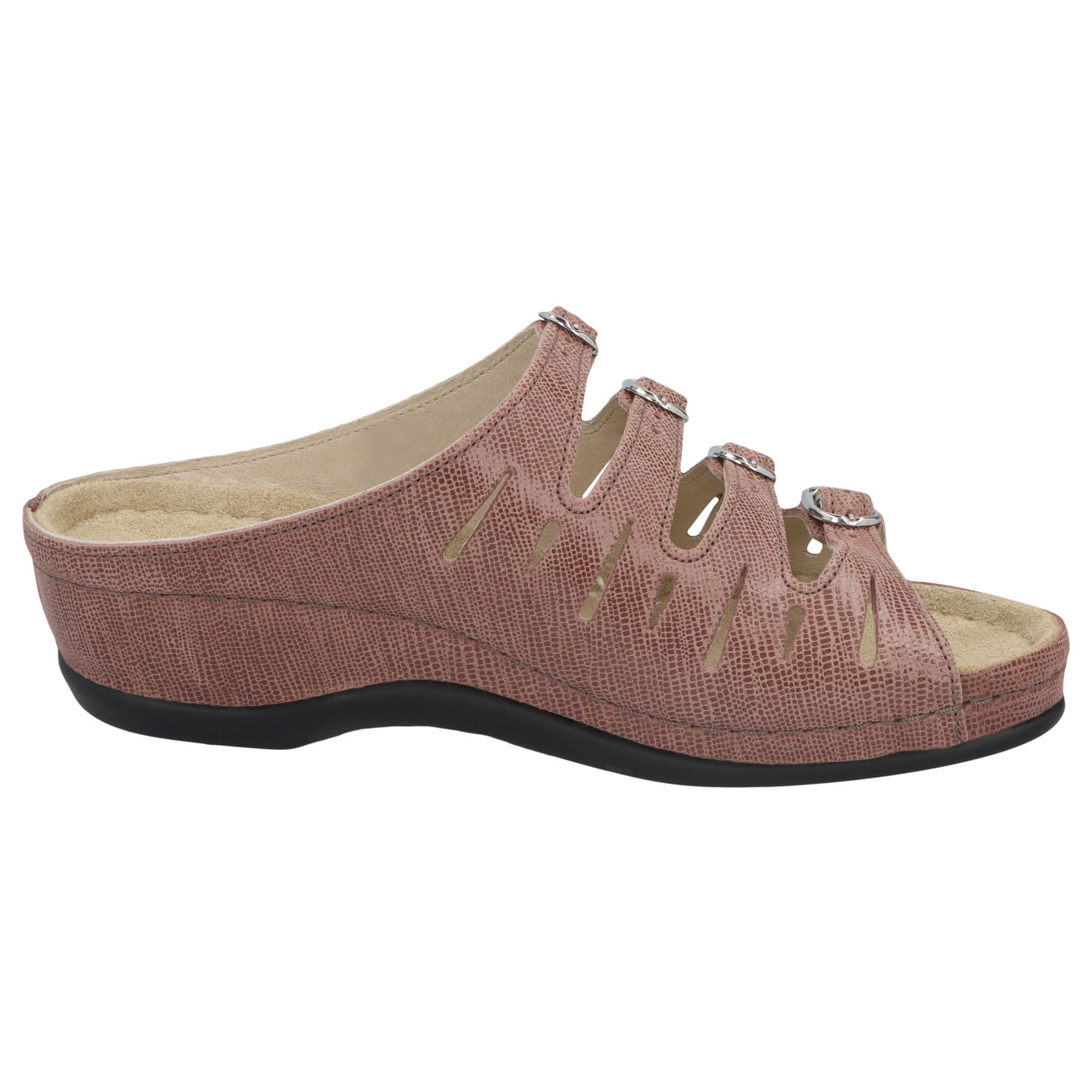 braune pantolette seitenansicht rechts