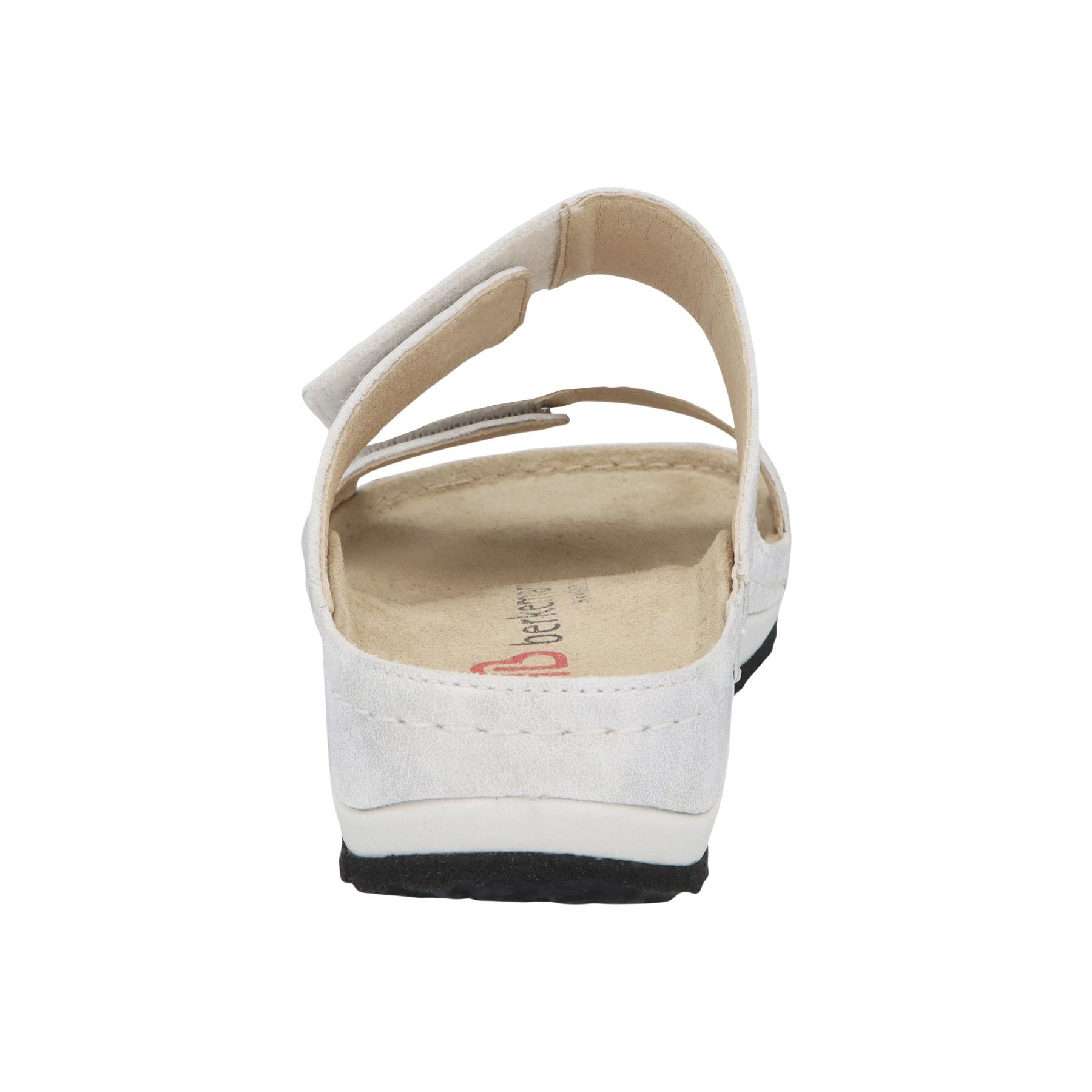 mehrfarbige pantolette hinteransicht