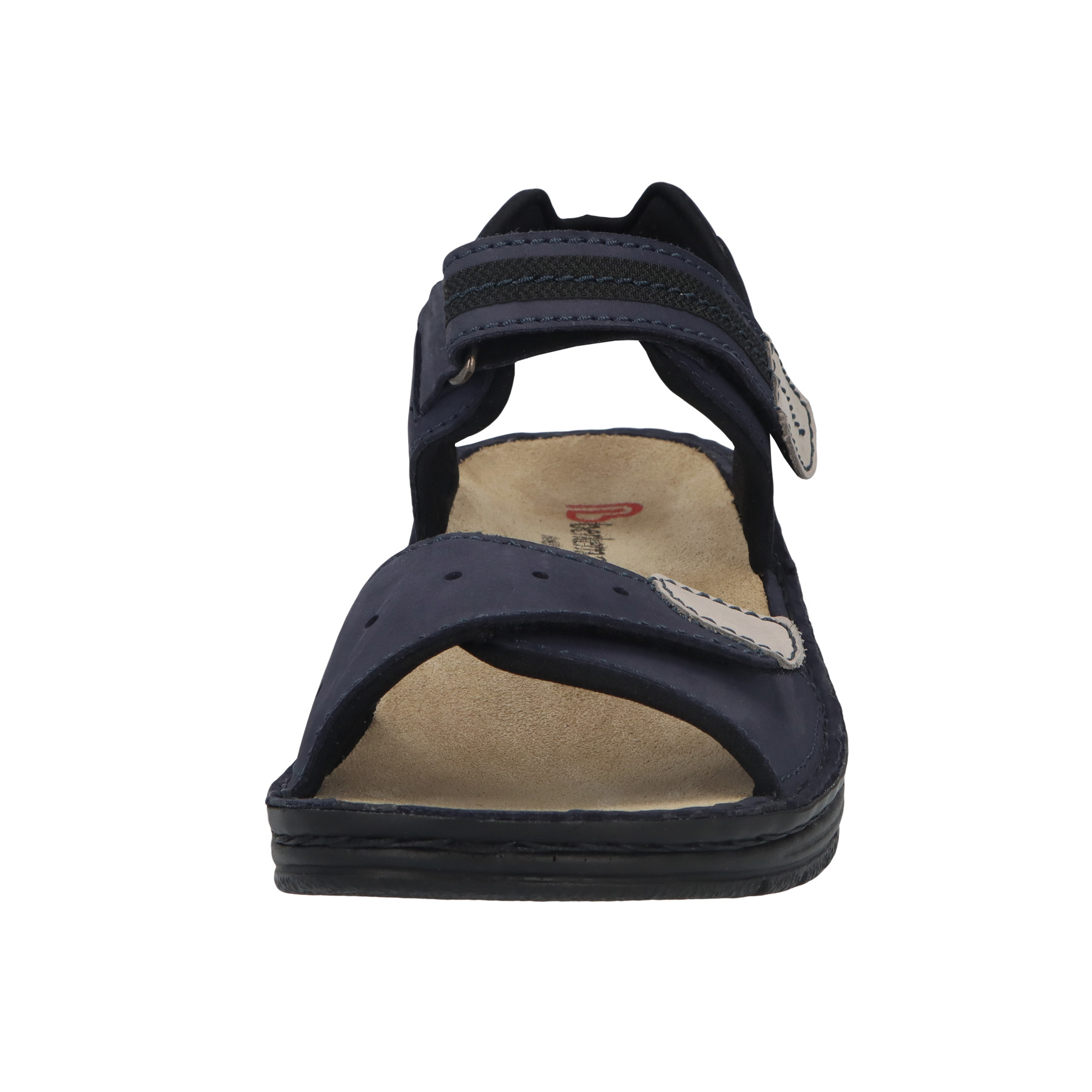 blaue sandale vorderansicht