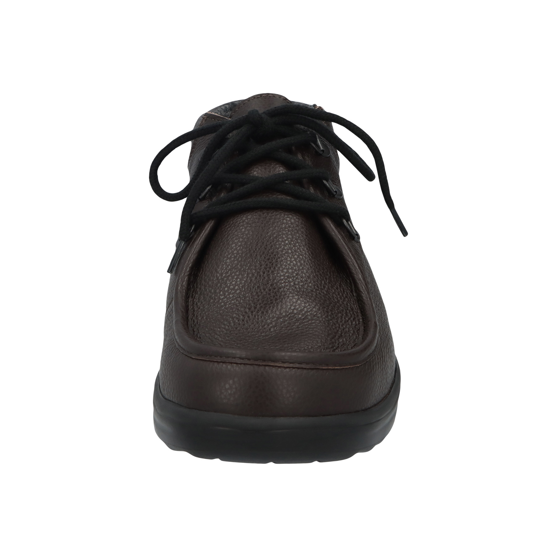 braune halbschuh vorderansicht