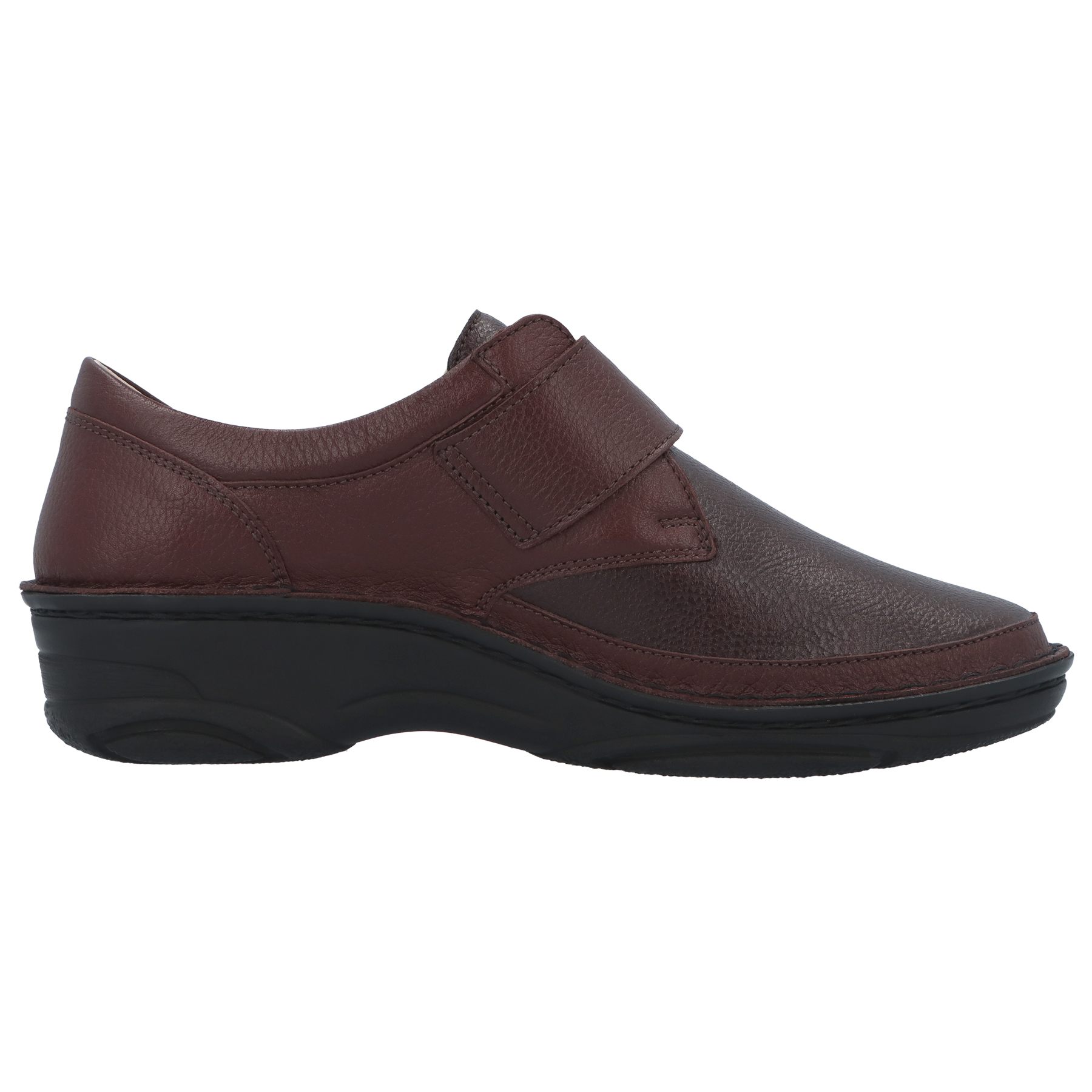 braune halbschuh seitenansicht rechts