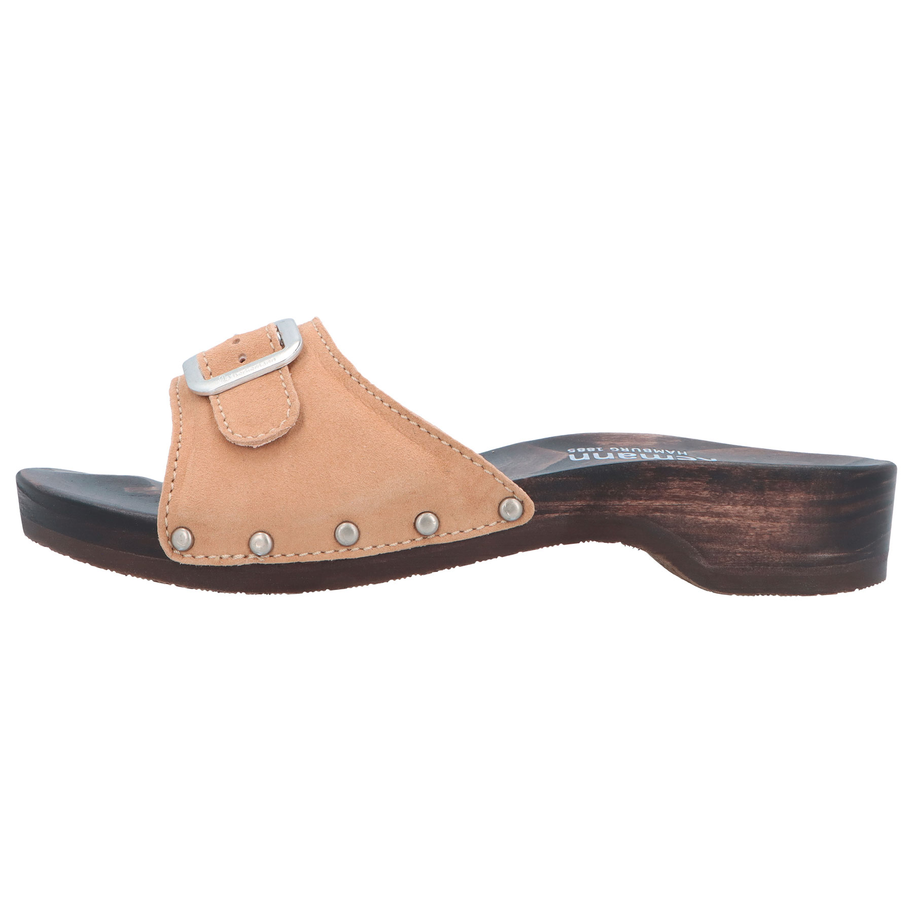 none holzschuhe seitenansicht links