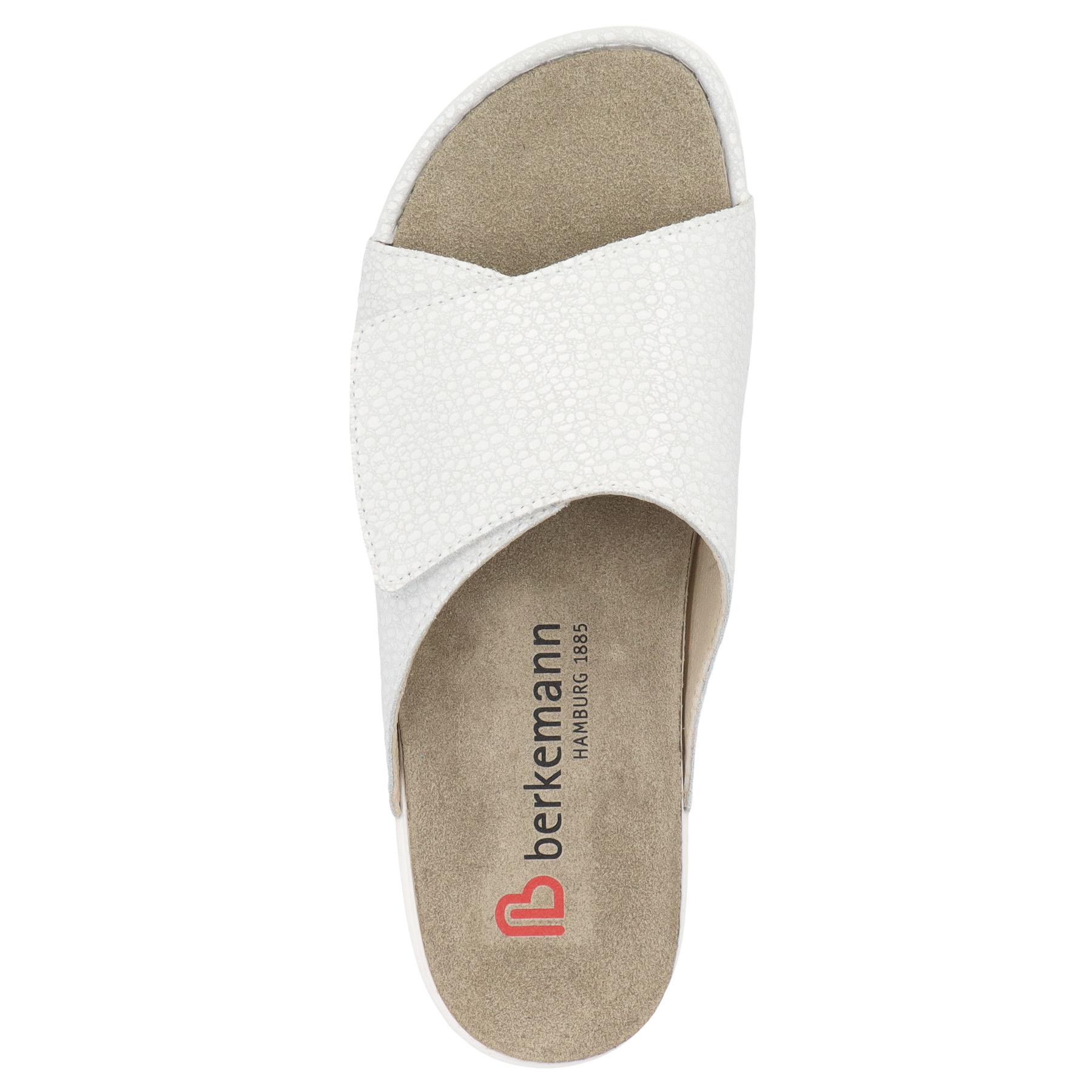 weiße pantolette draufsicht