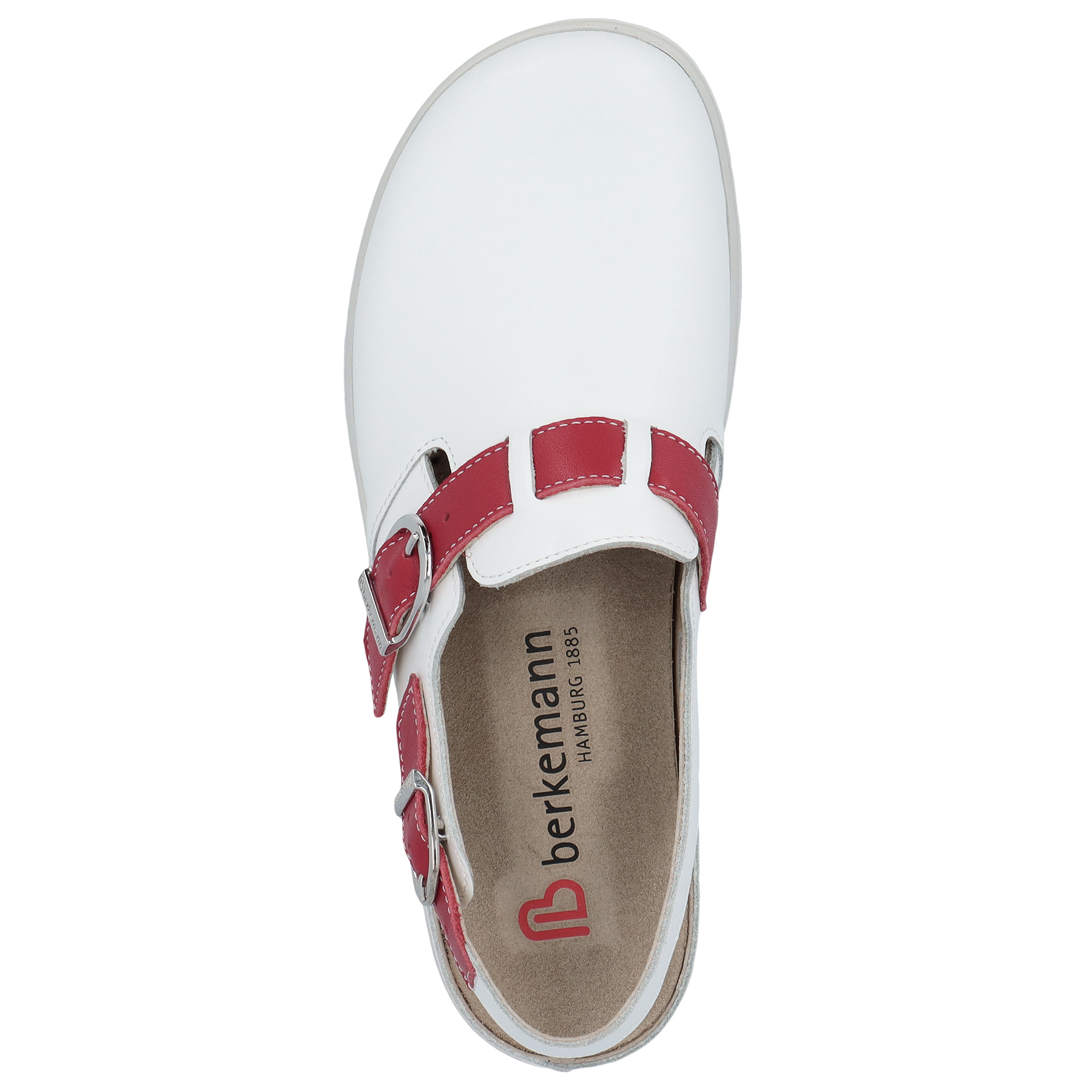 weiße berufsschuhe draufsicht