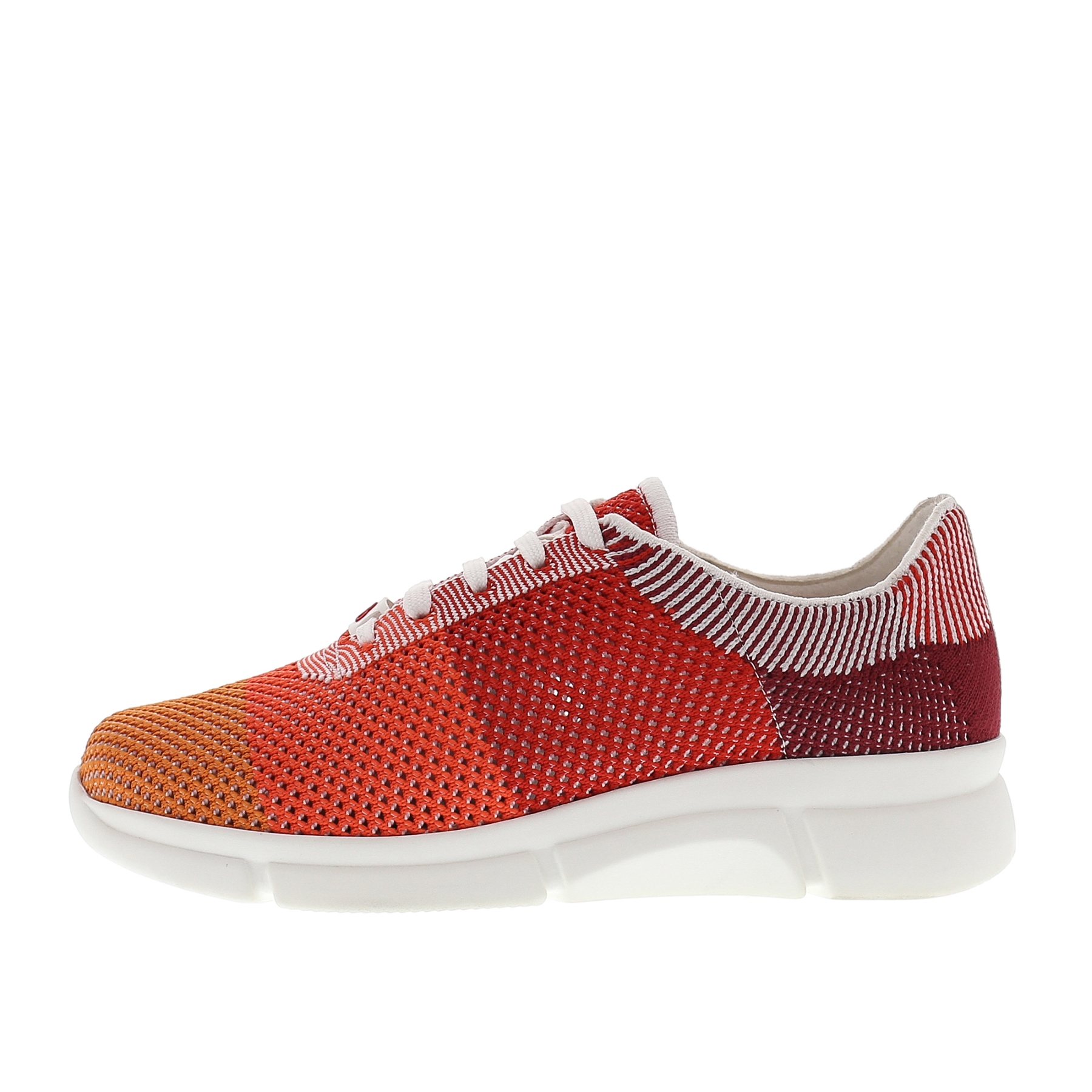 mehrfarbige sneaker seitenansicht links