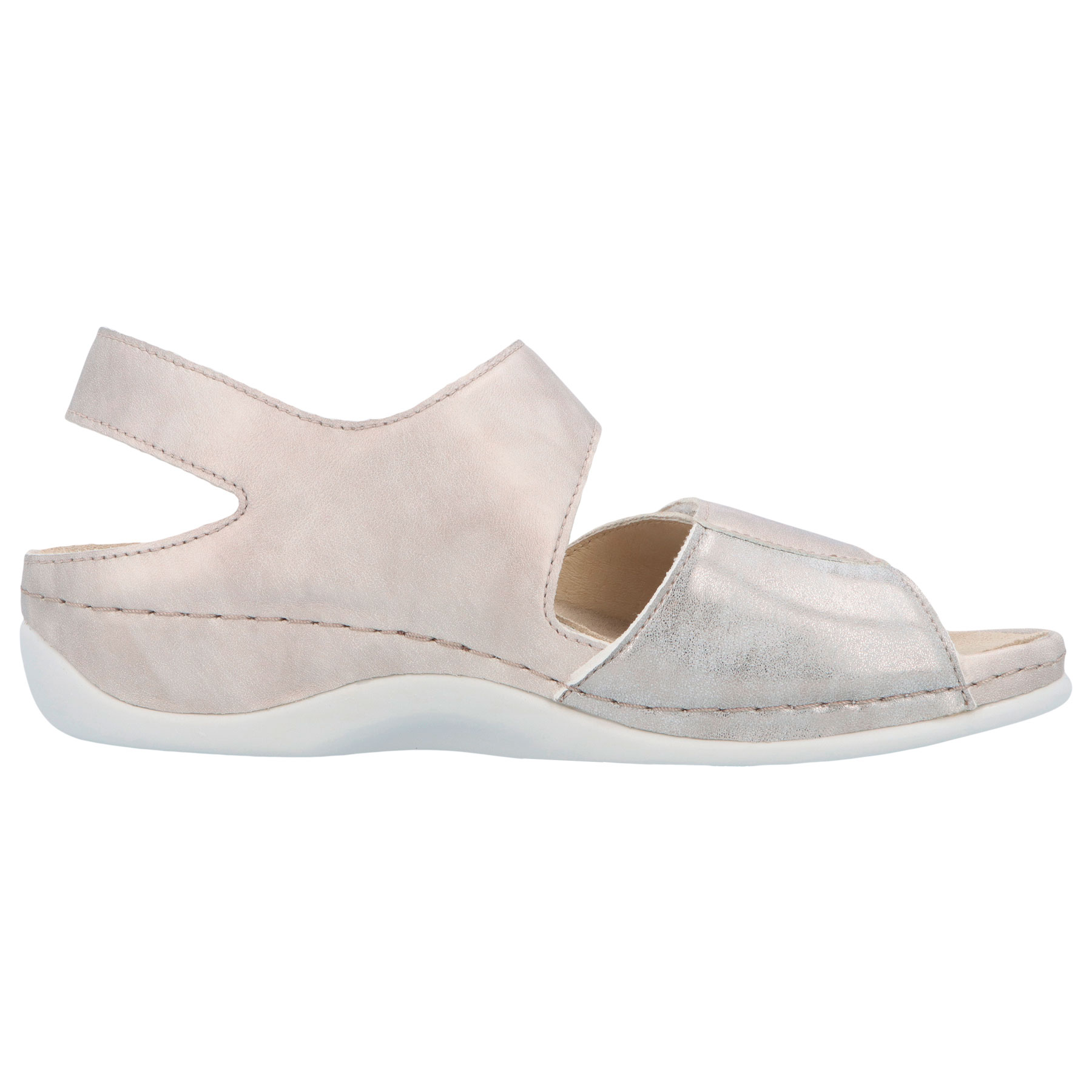 mehrfarbige sandale seitenansicht rechts