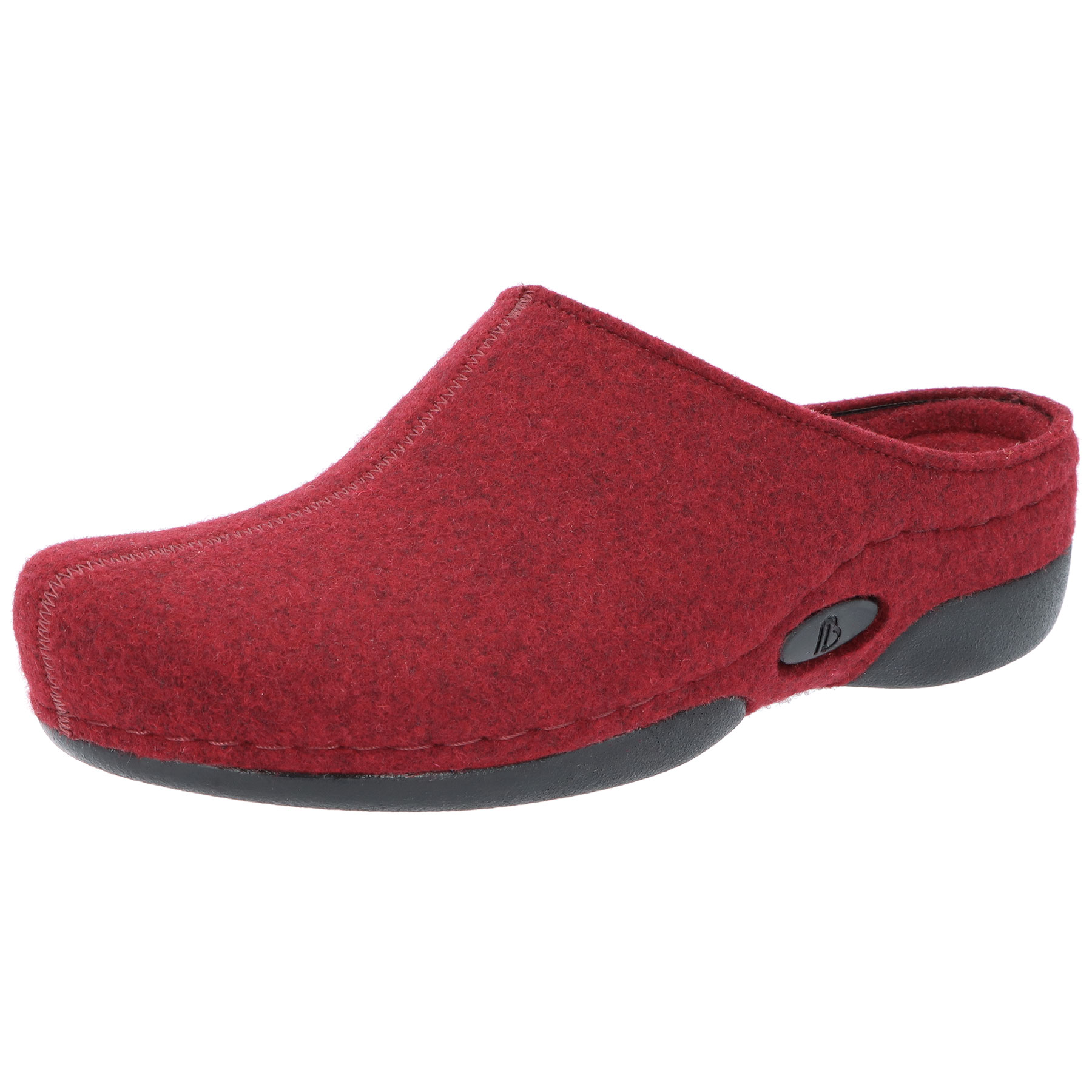 dunkelrot Filz Recycled