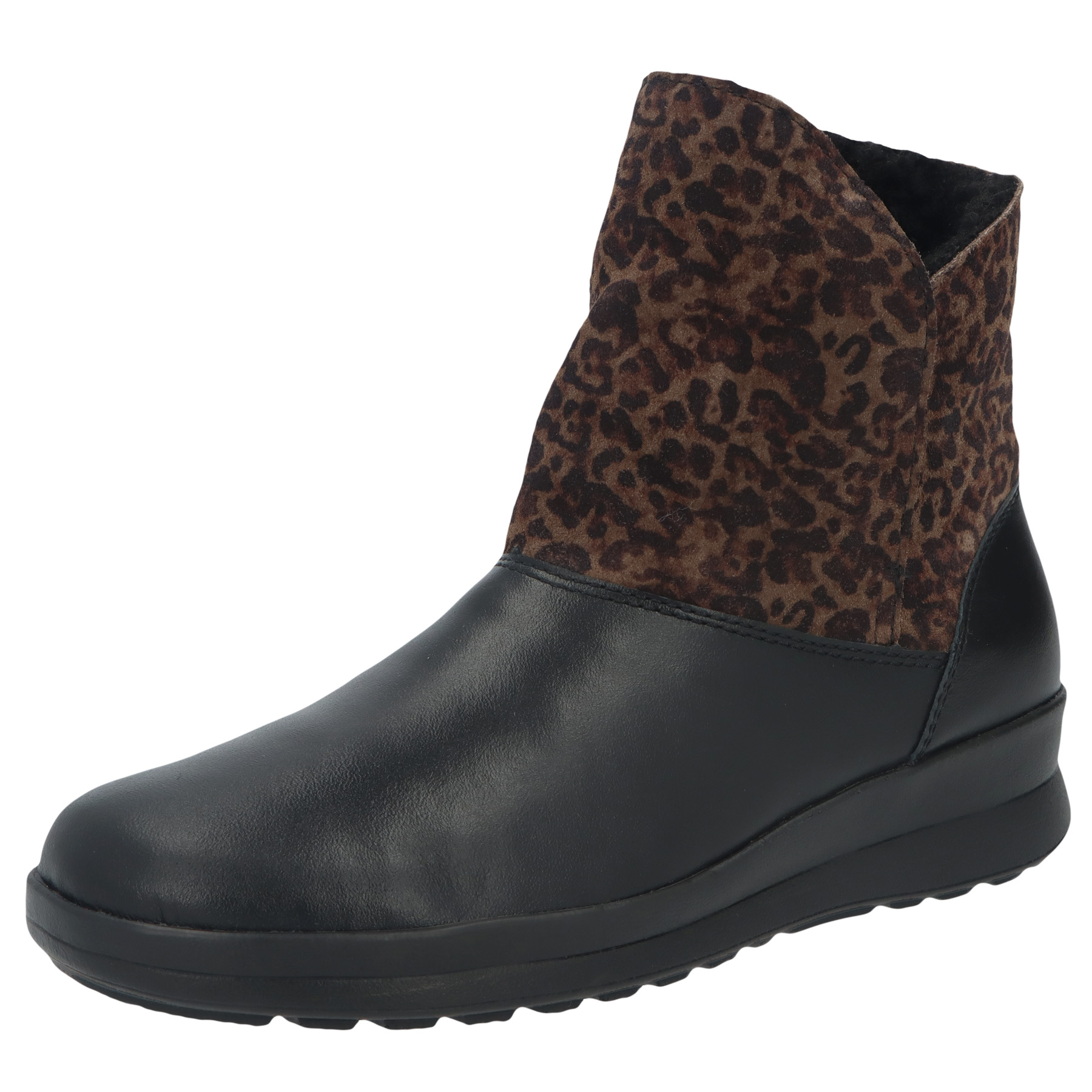 schwarze stiefeletten 3-4 ansicht