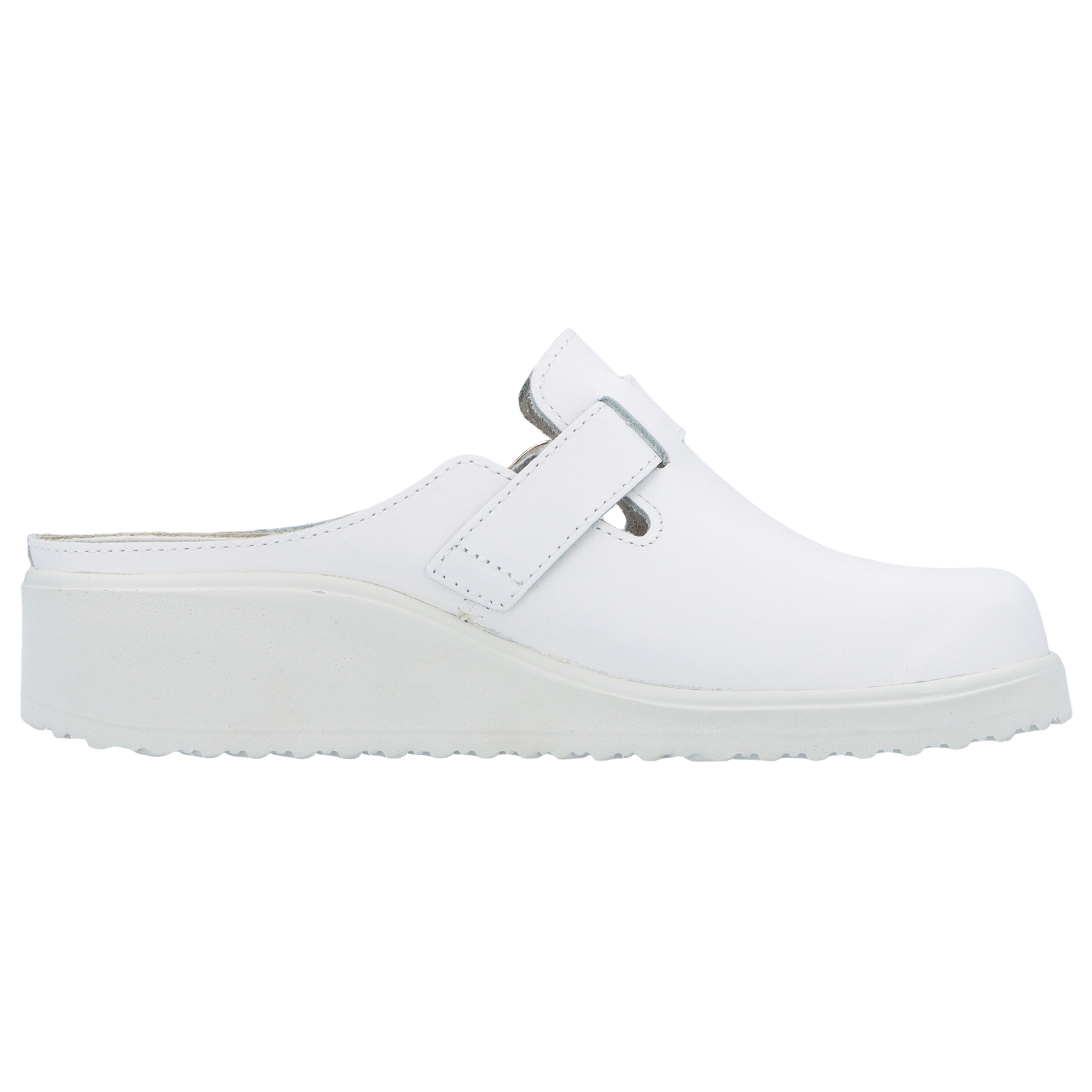 weiße berufsschuhe seitenansicht rechts