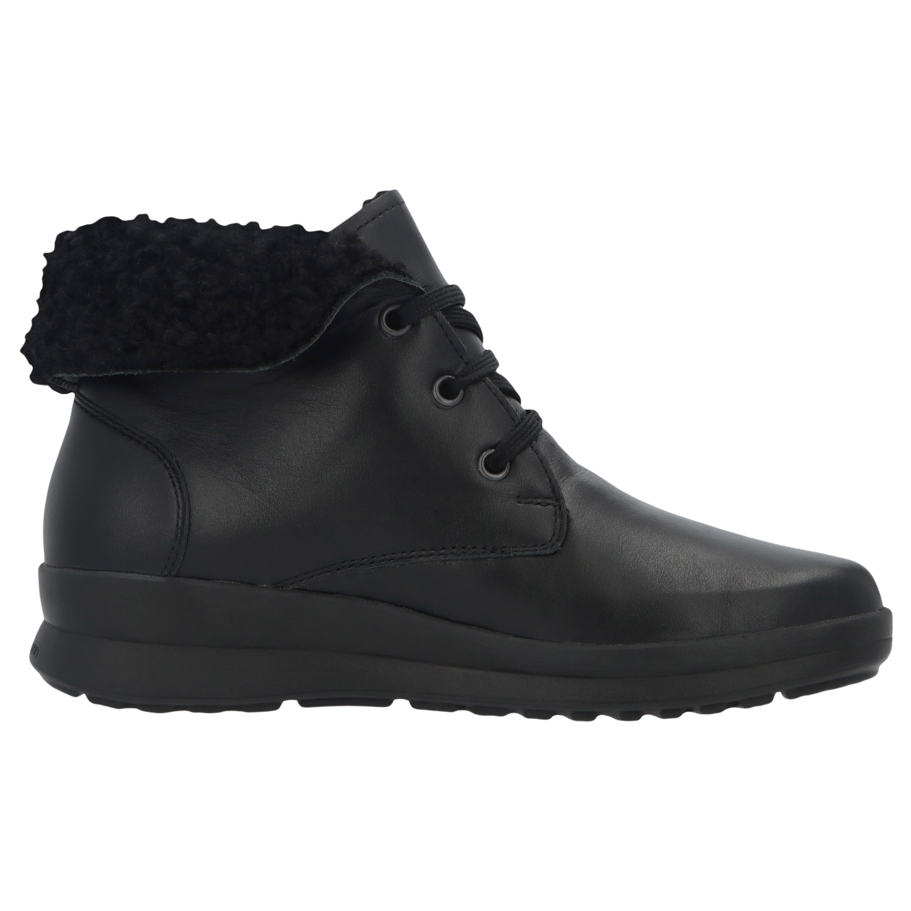 schwarze stiefeletten seitenansicht rechts