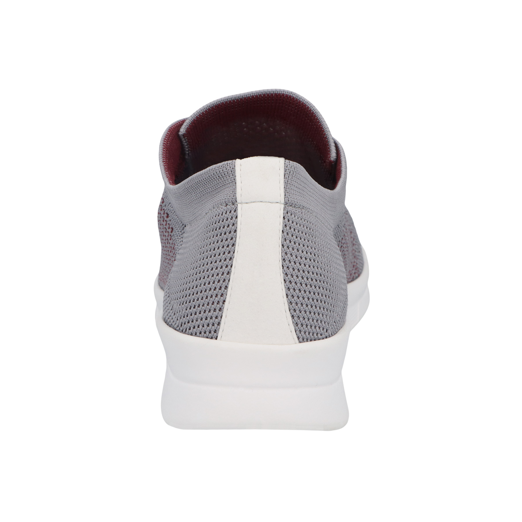 graue sneaker hinteransicht