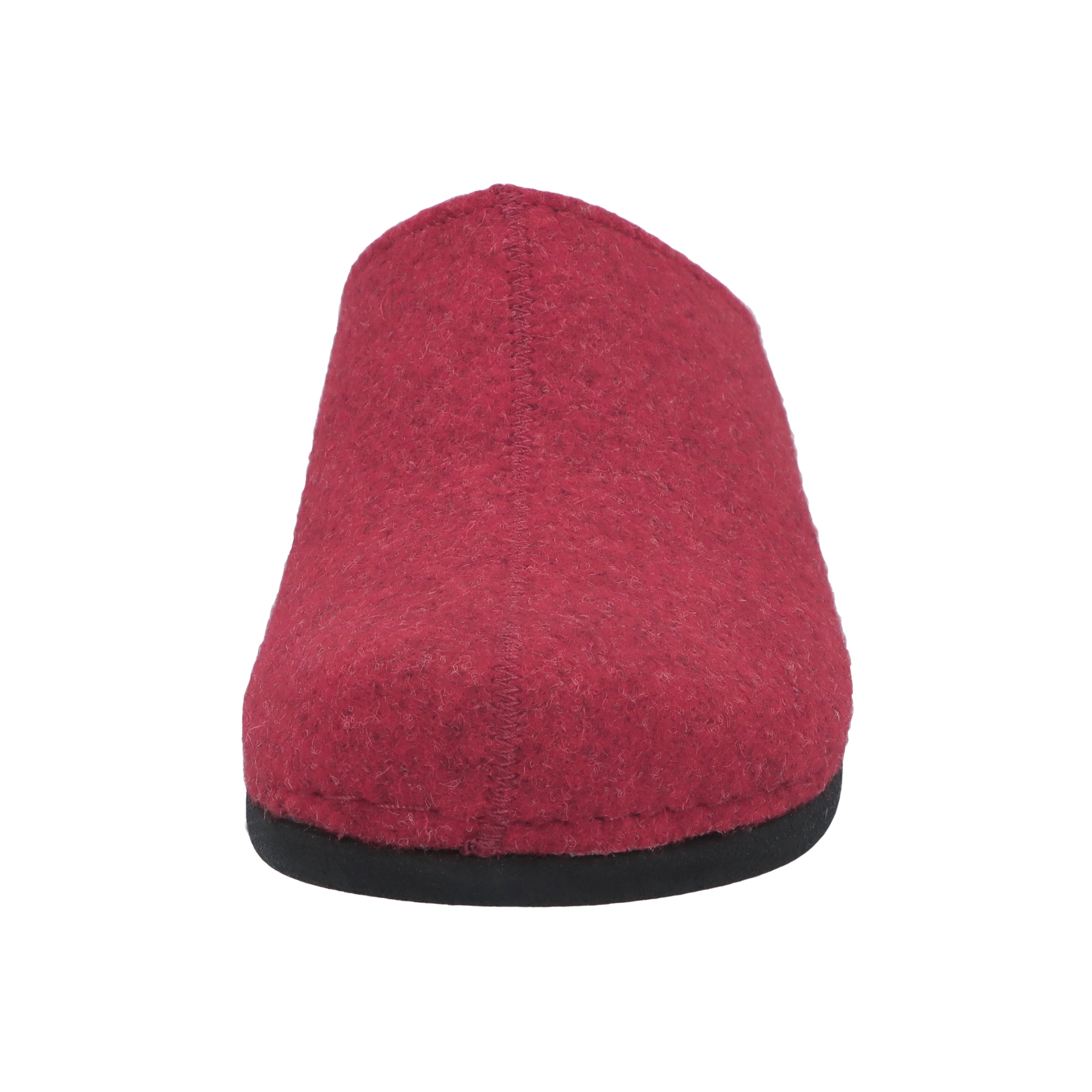 rote hausschuhe vorderansicht