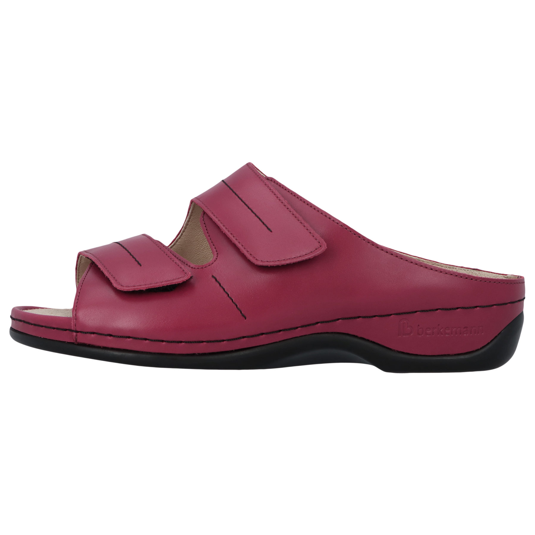 rote pantolette seitenansicht links