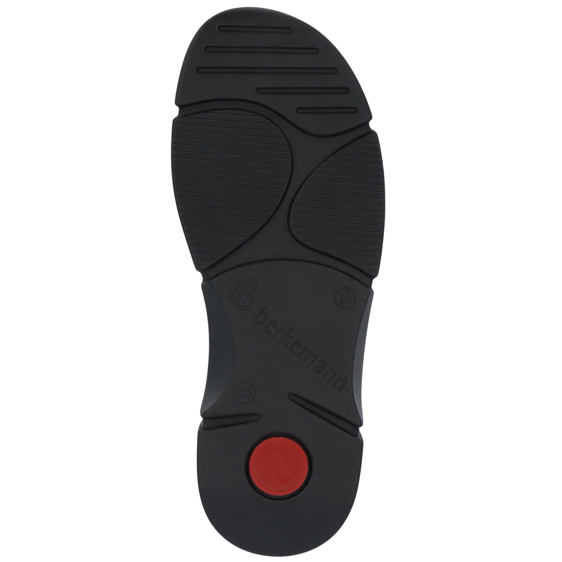 schwarze sneaker sohlenansicht