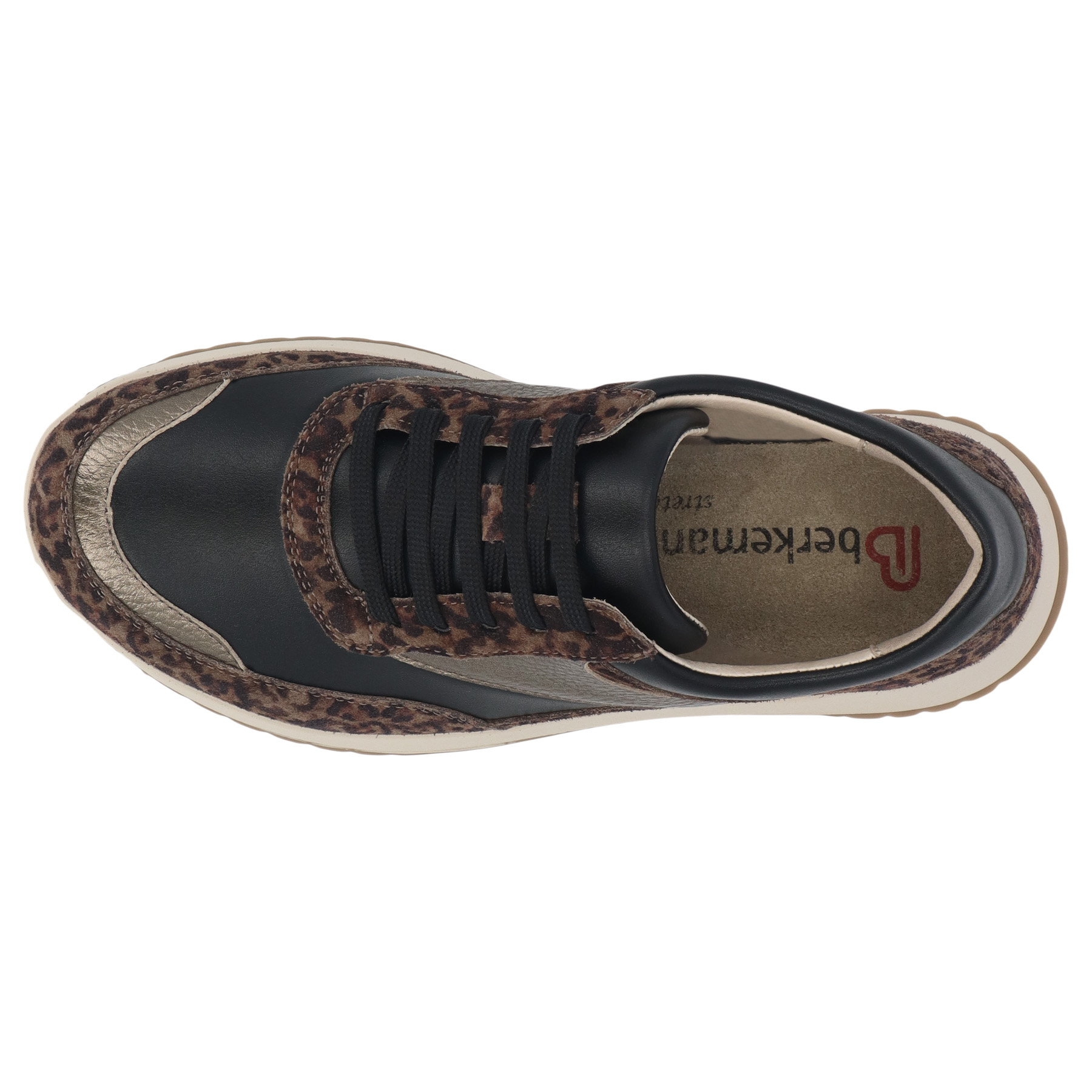 braune sneaker draufsicht