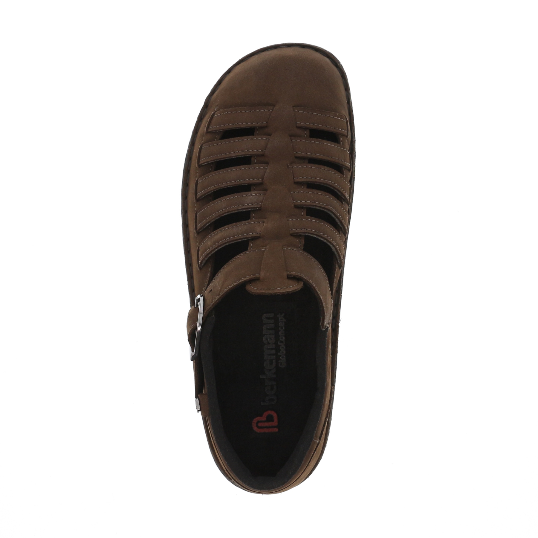 braune sandale draufsicht