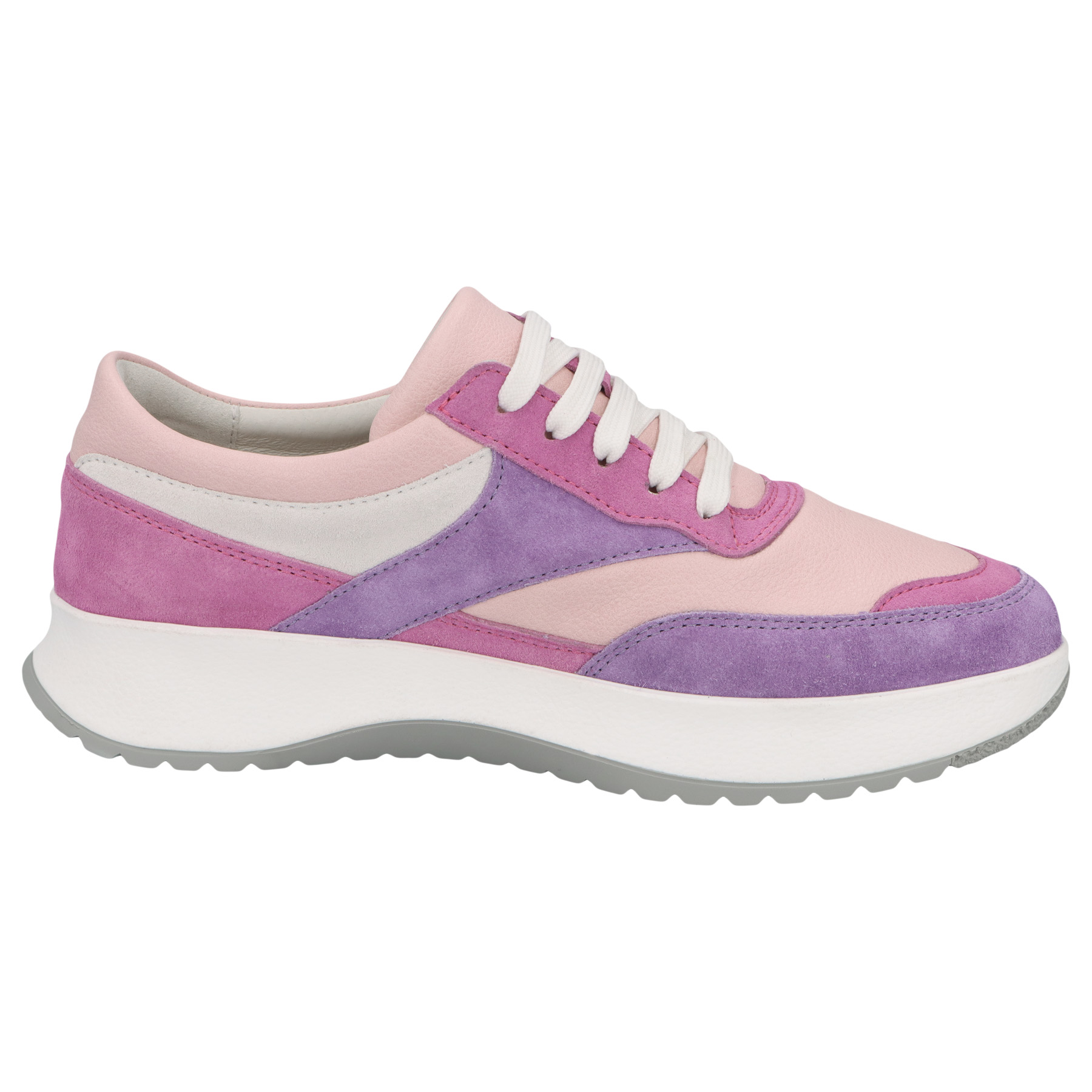 mehrfarbige sneaker seitenansicht rechts