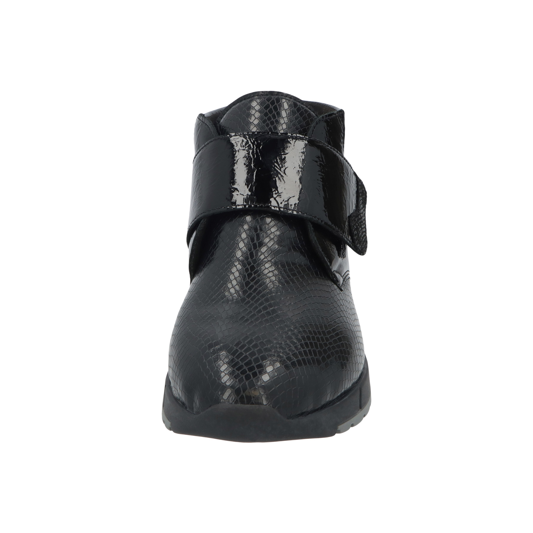 schwarze stiefeletten vorderansicht