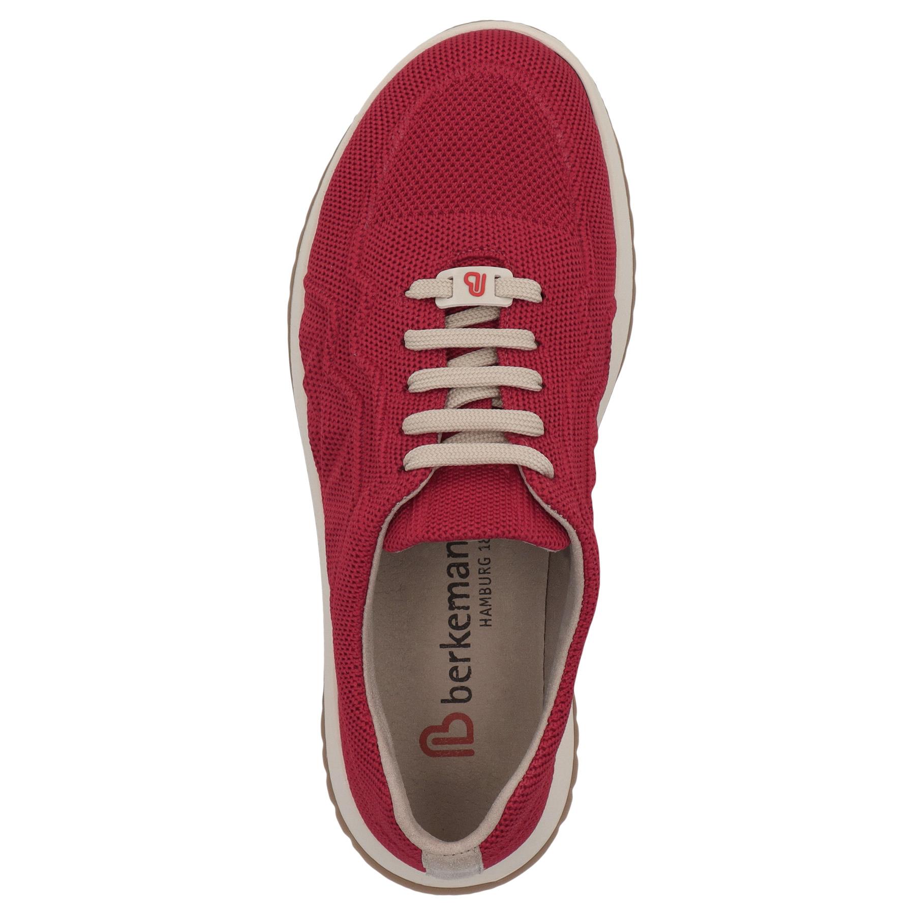 rote sneaker draufsicht