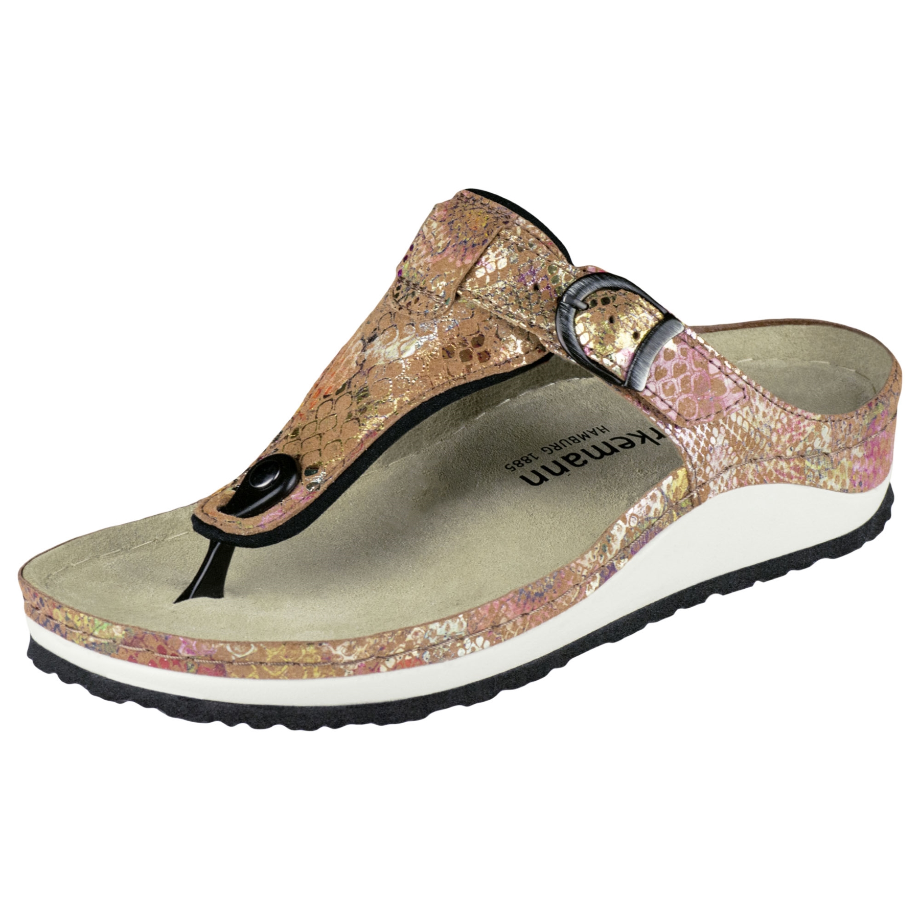 multicolor/henna Leder