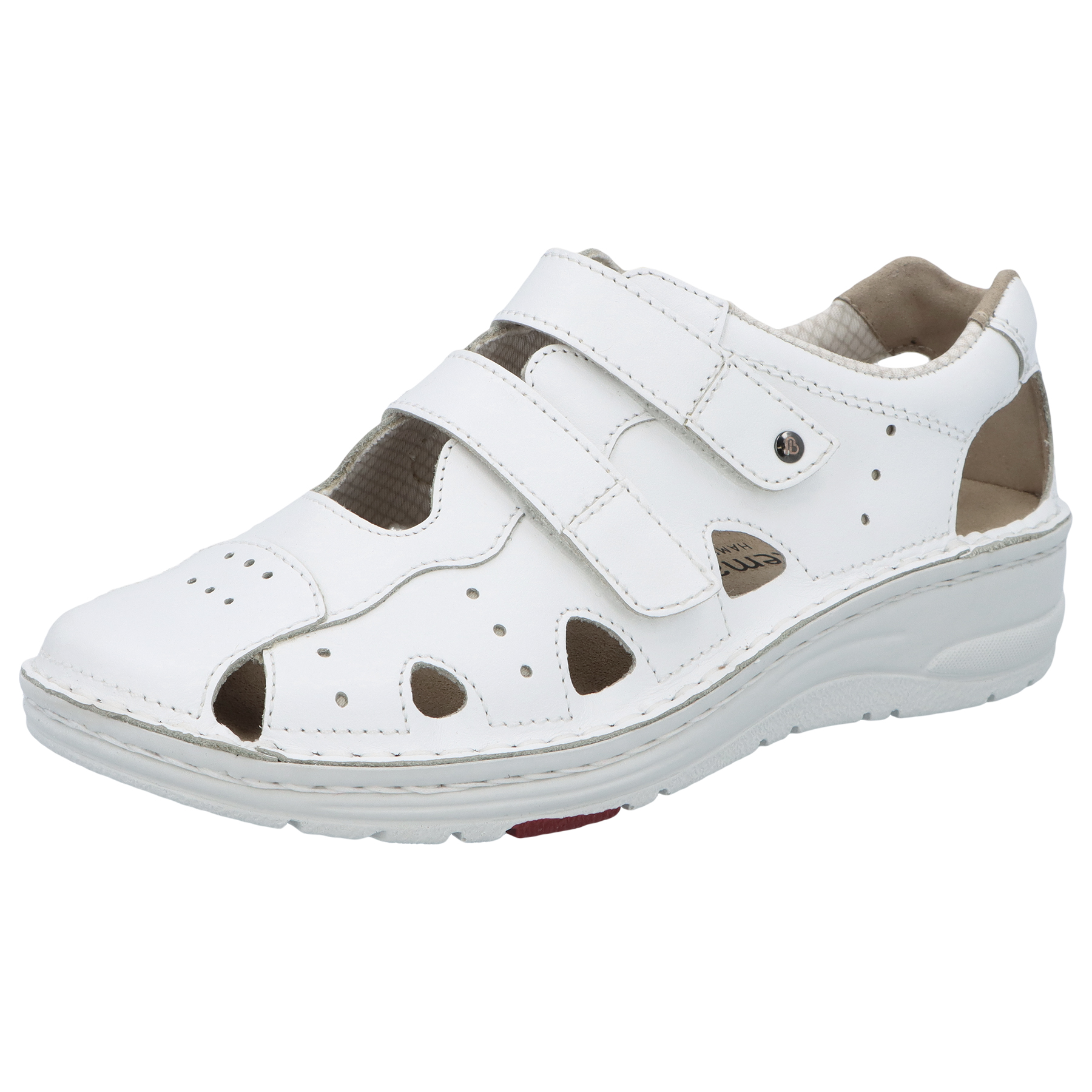 weiße halbschuh 3-4 ansicht