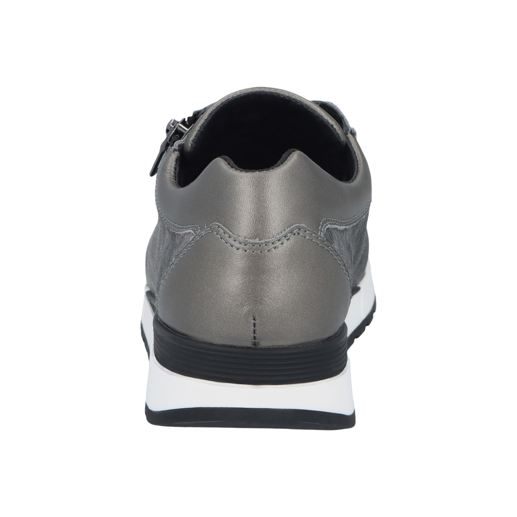 graue halbschuh hinteransicht