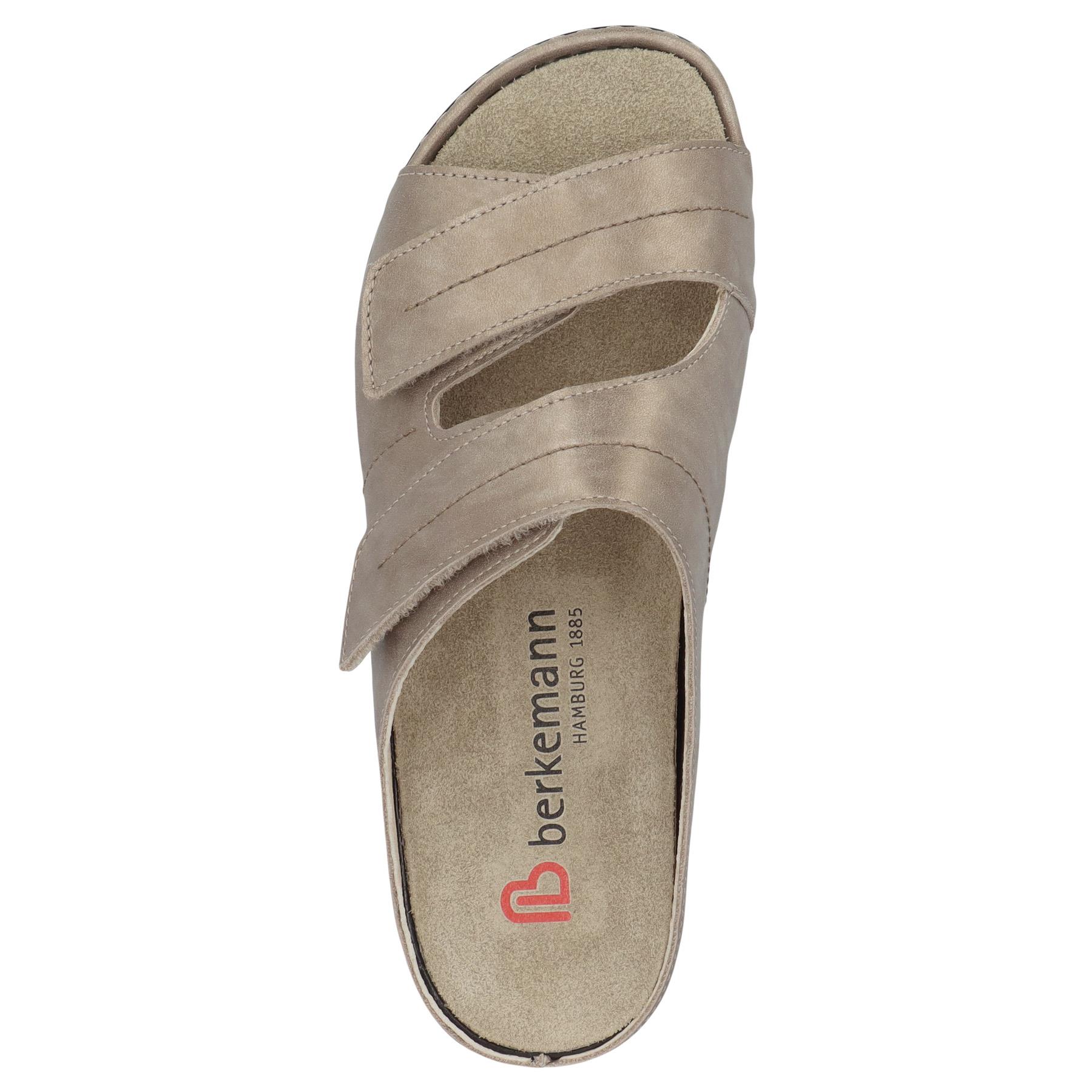 mehrfarbige pantolette draufsicht