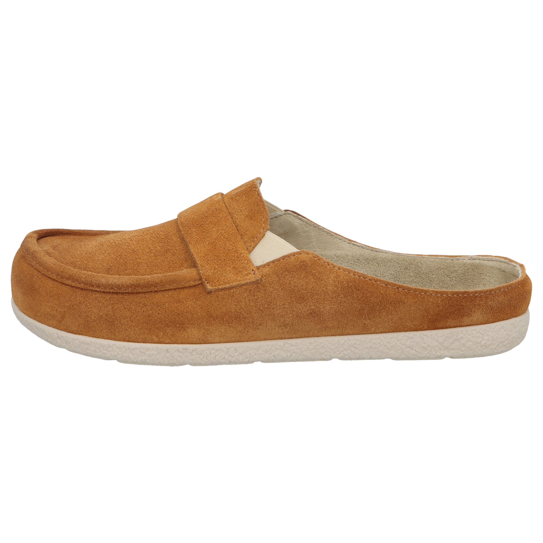 gelbe clogs seitenansicht links