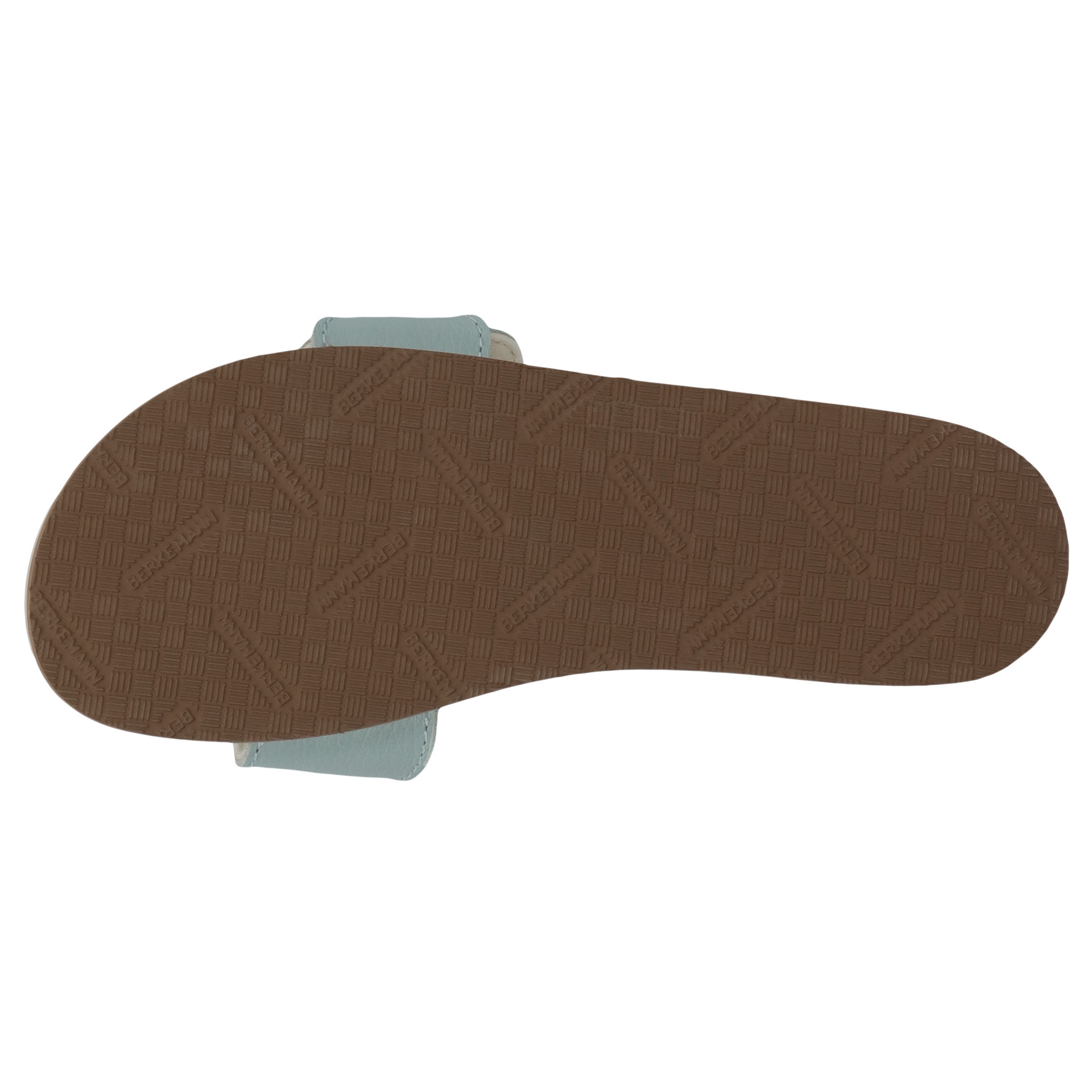 blaue holzschuhe sohlenansicht