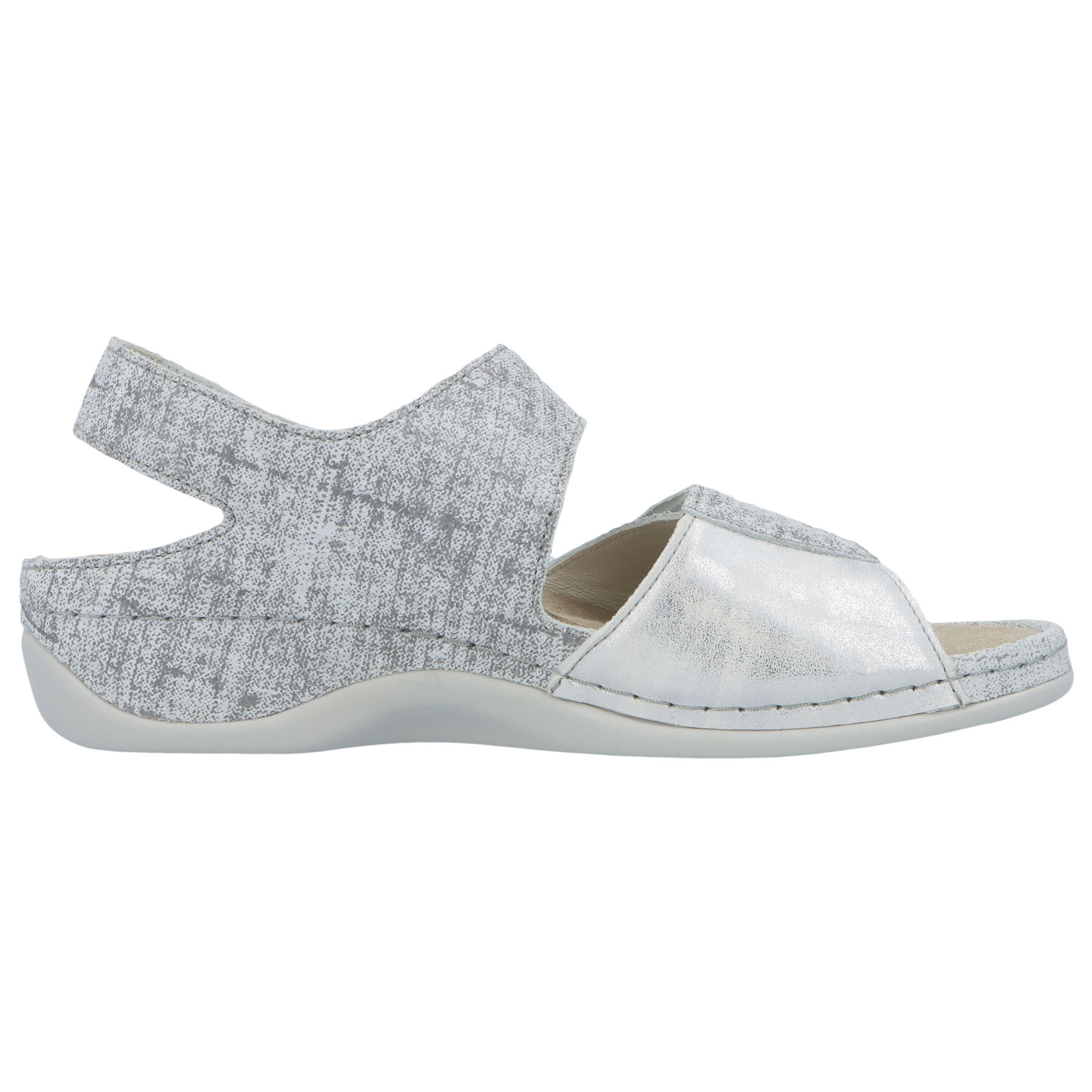 mehrfarbige sandale seitenansicht rechts