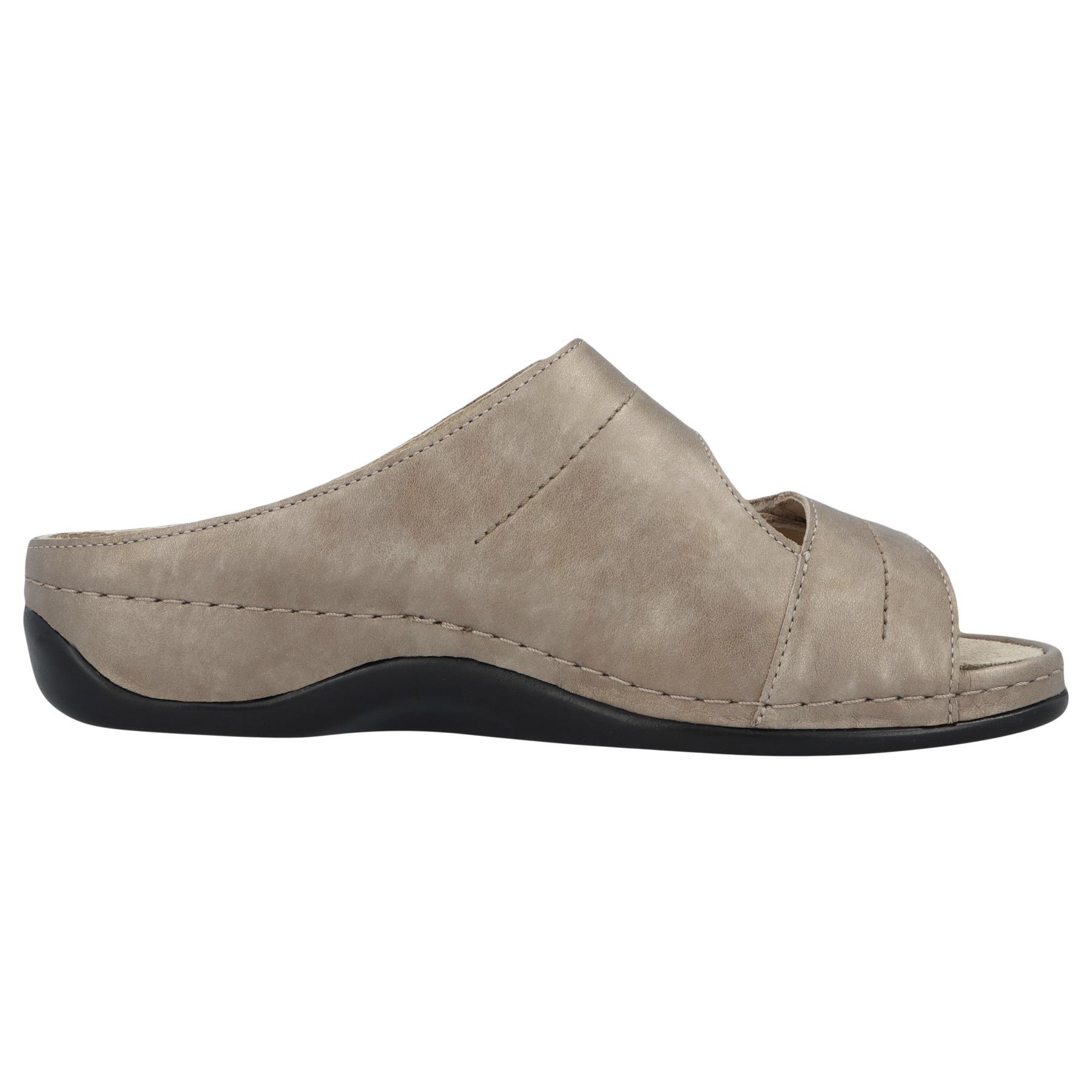 mehrfarbige pantolette seitenansicht rechts