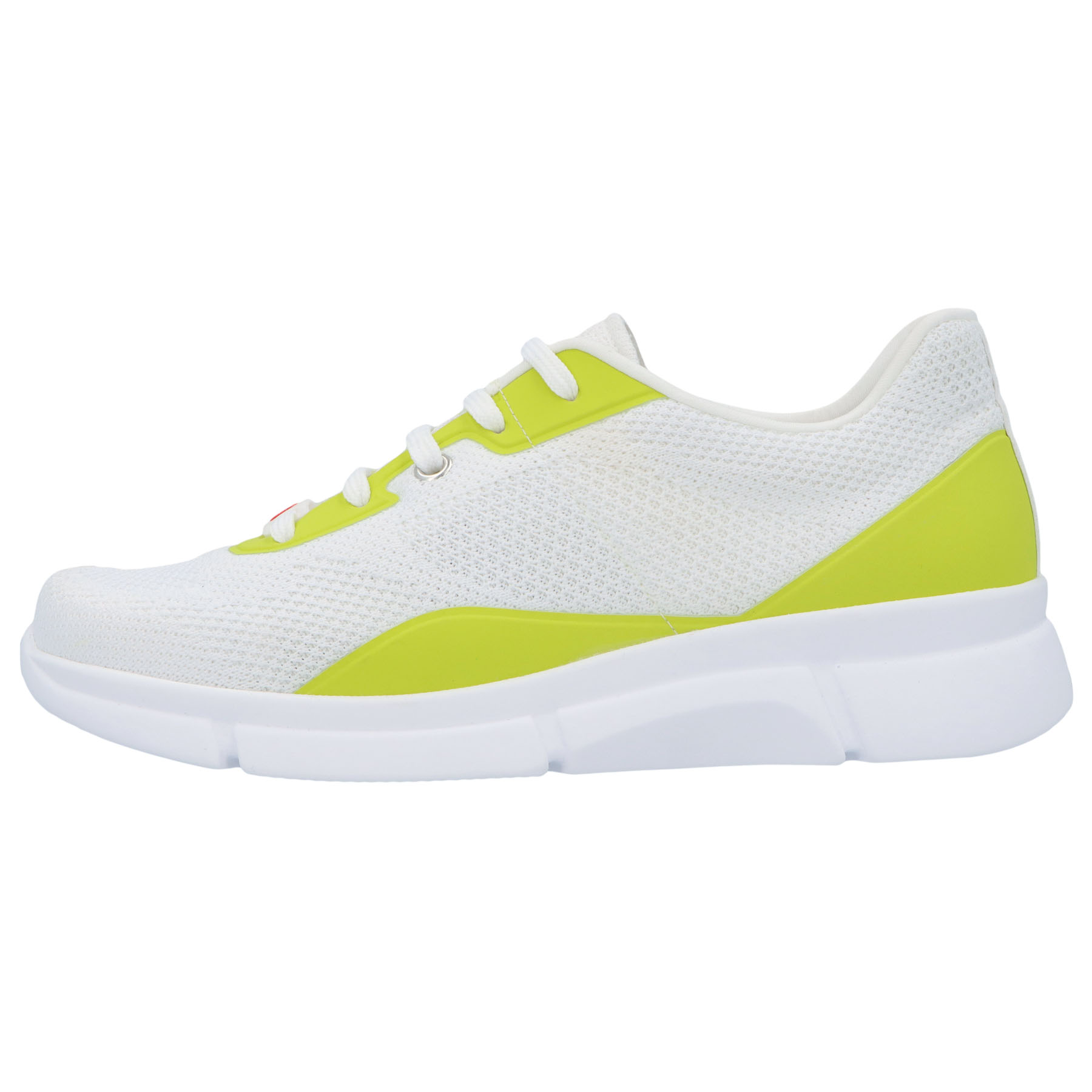 weiße sneaker seitenansicht links