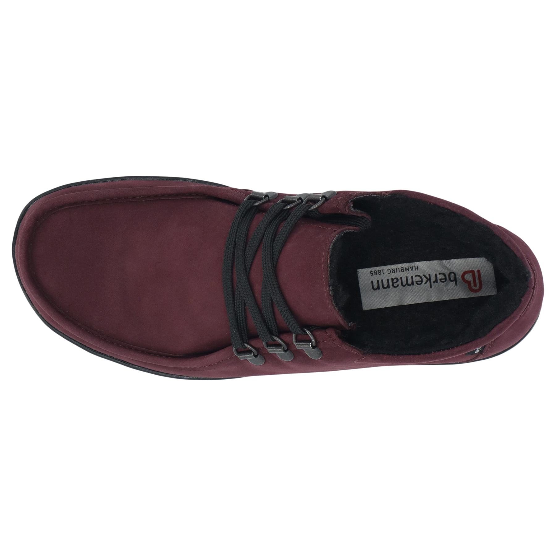 rote stiefeletten draufsicht