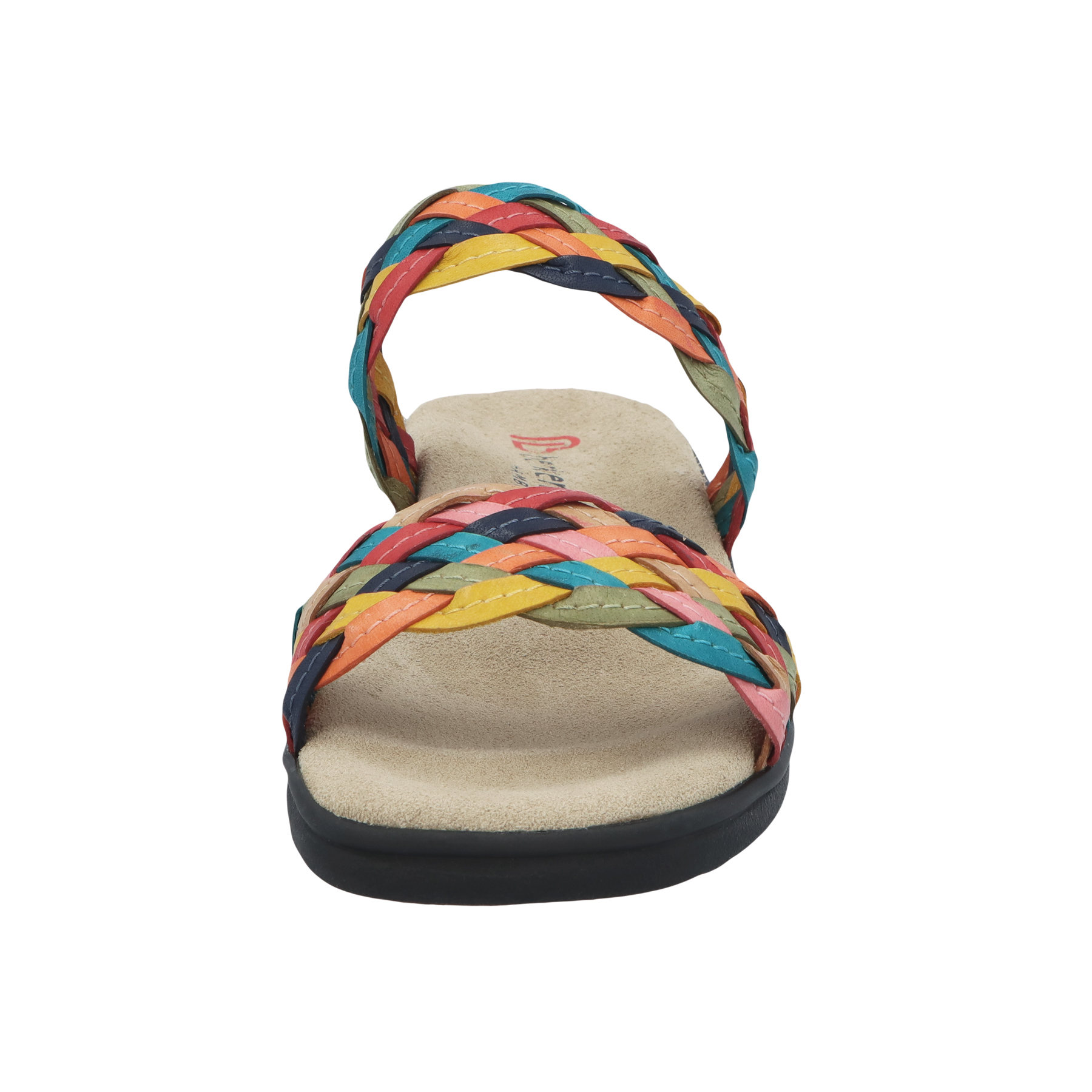 rote pantolette vorderansicht