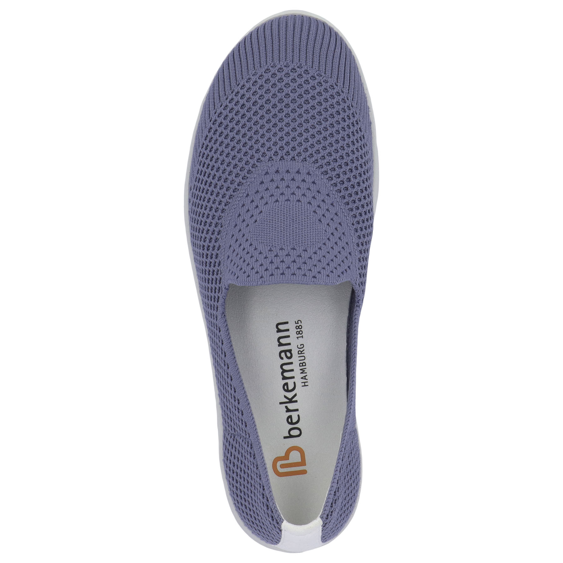 blaue halbschuh draufsicht