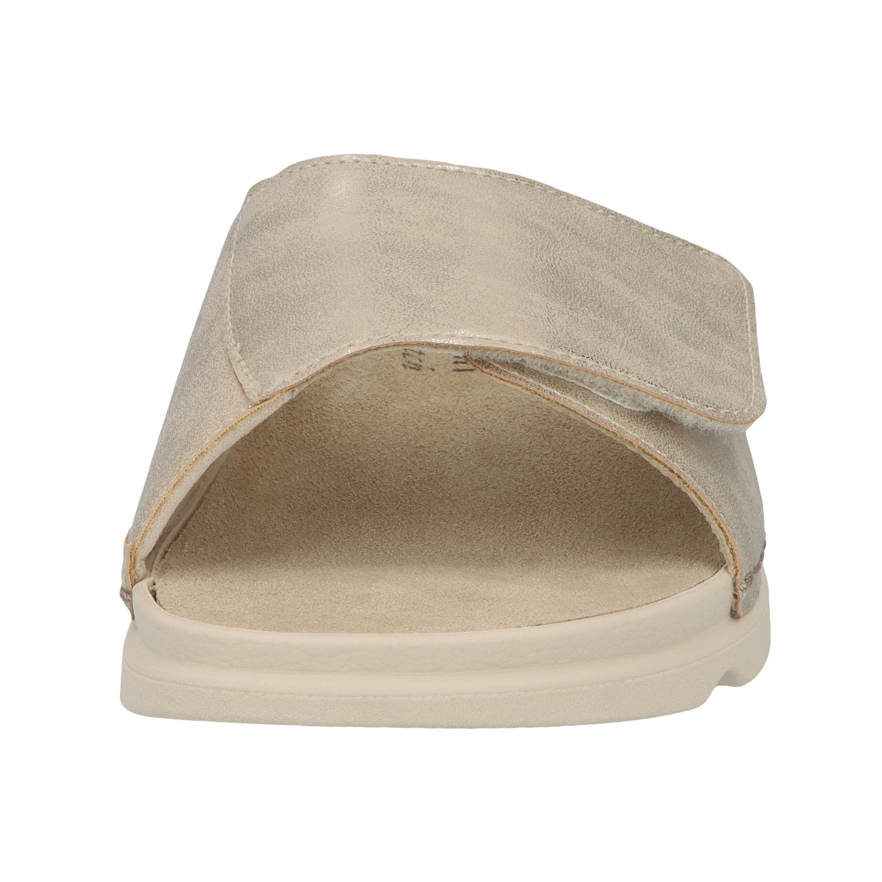 mehrfarbige pantolette vorderansicht