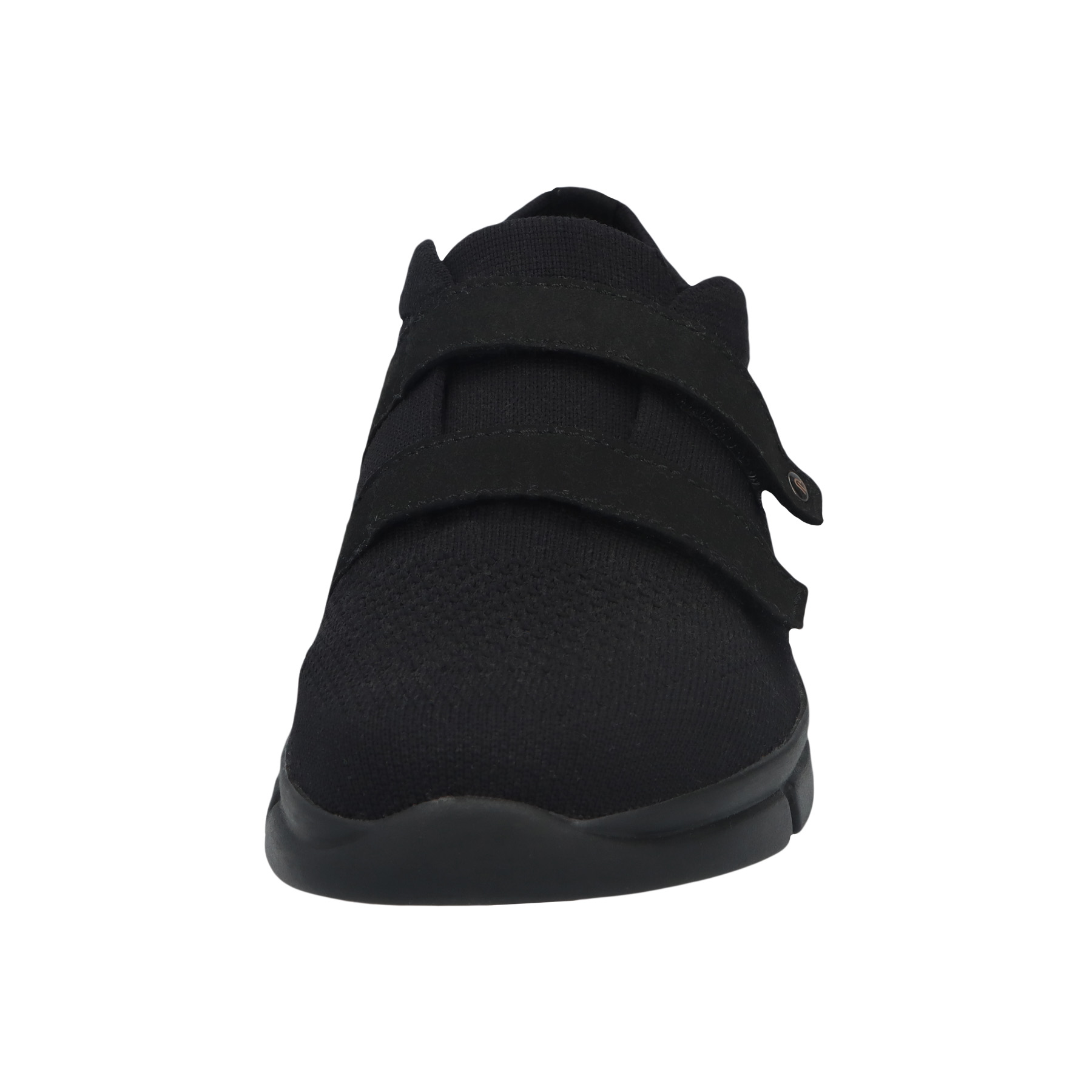 schwarze sneaker vorderansicht