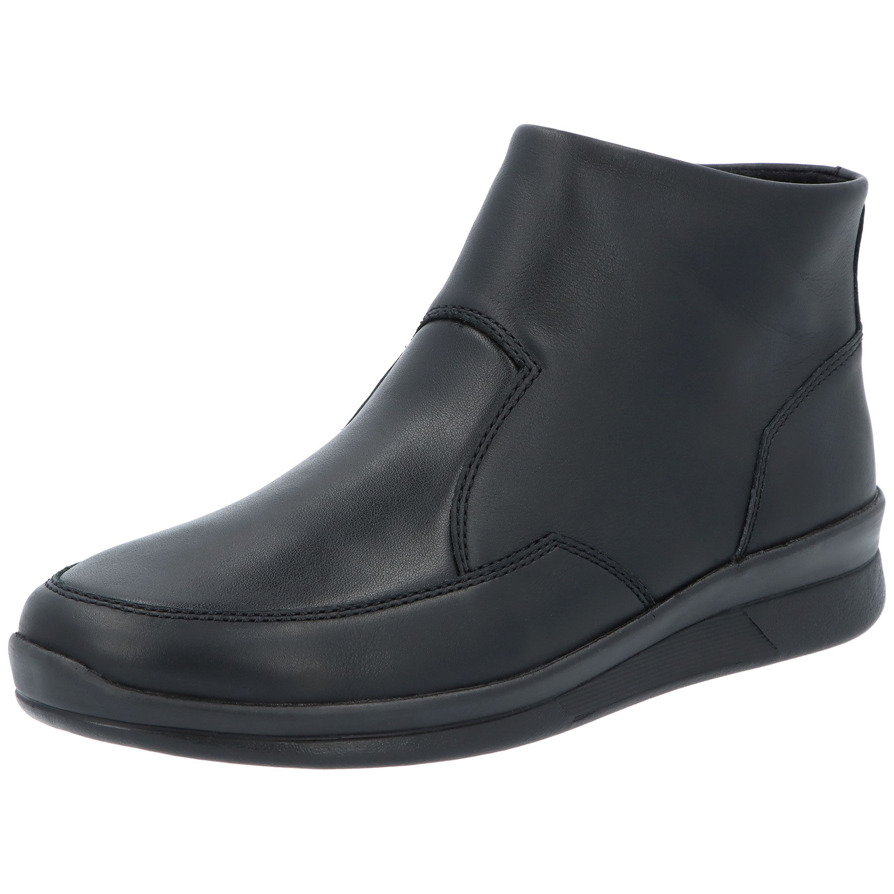 schwarze stiefeletten 3-4 ansicht