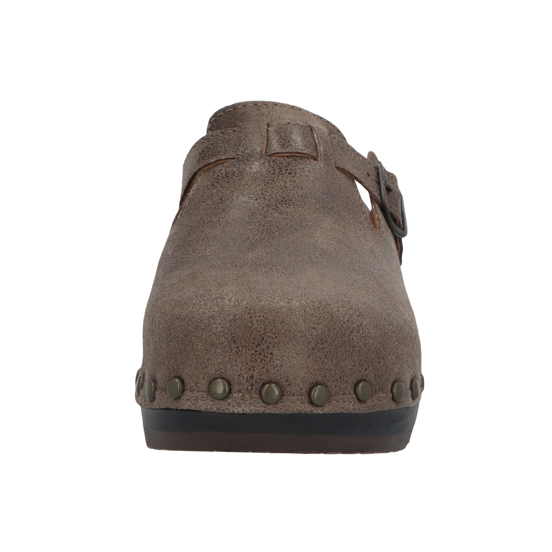 mehrfarbige holzschuhe vorderansicht