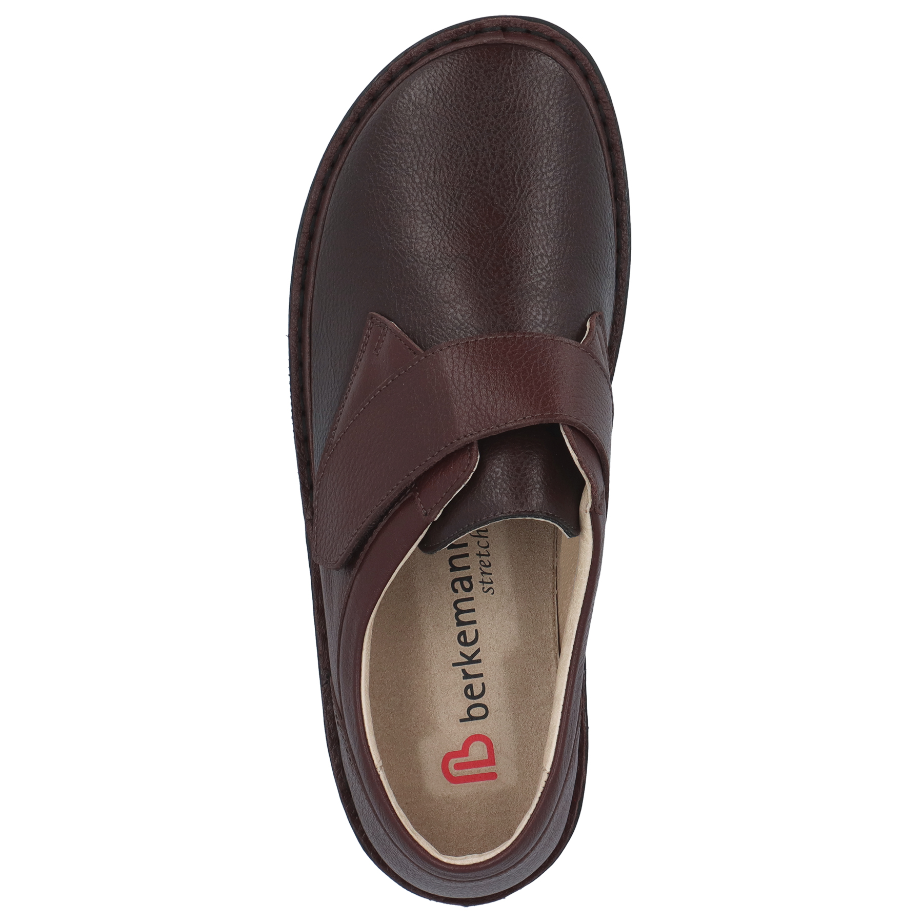 braune halbschuh draufsicht