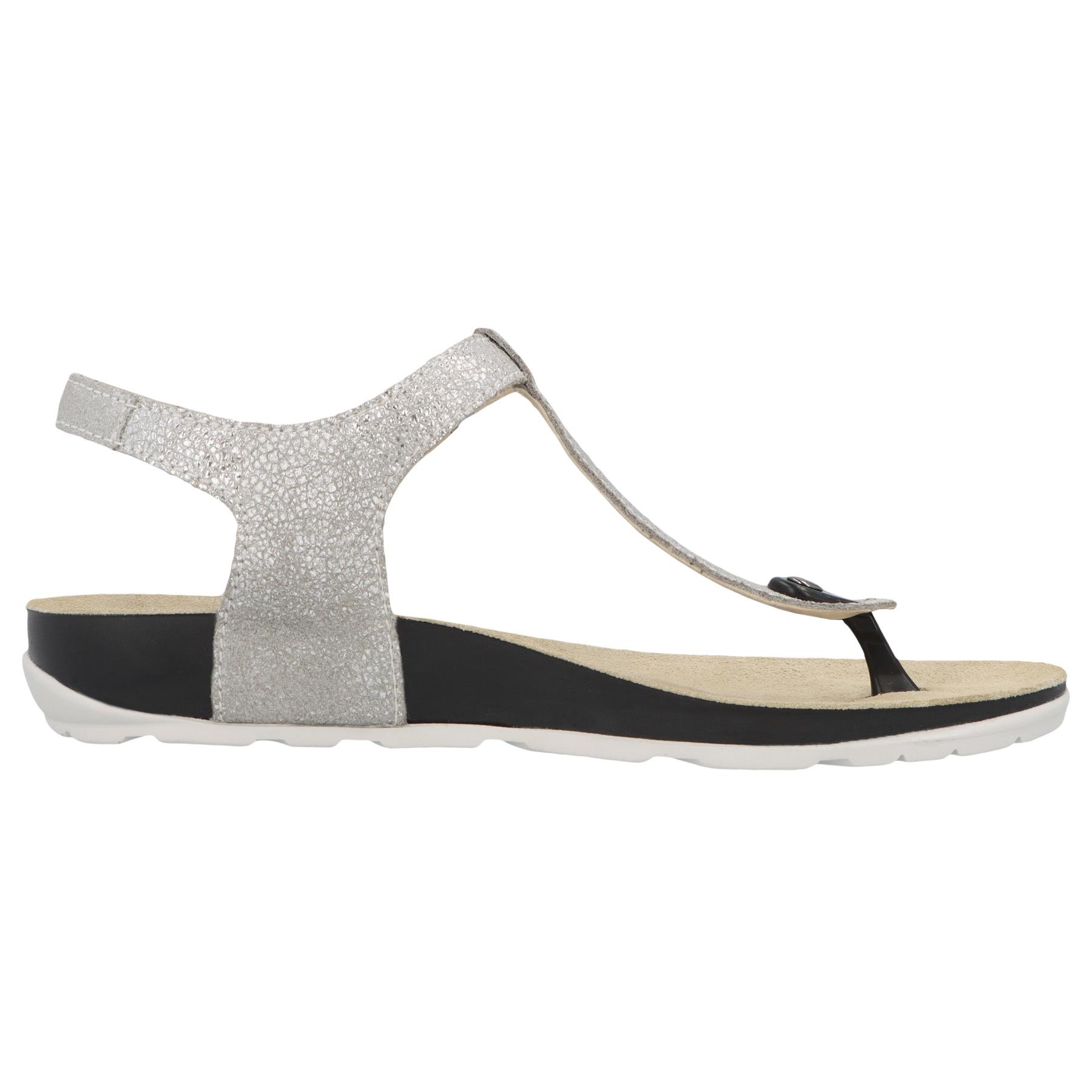 mehrfarbige sandale seitenansicht rechts