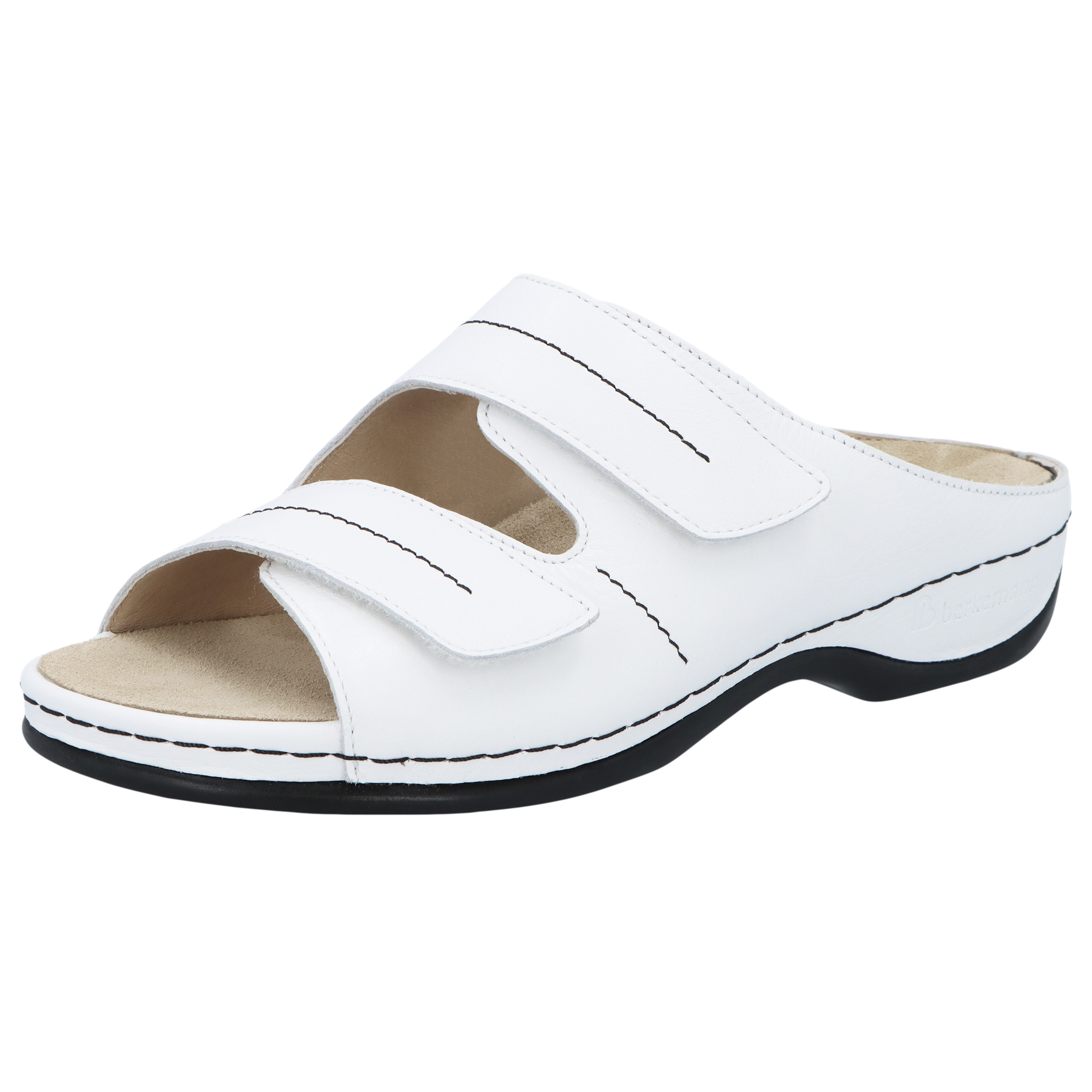 weiße pantolette 3-4 ansicht