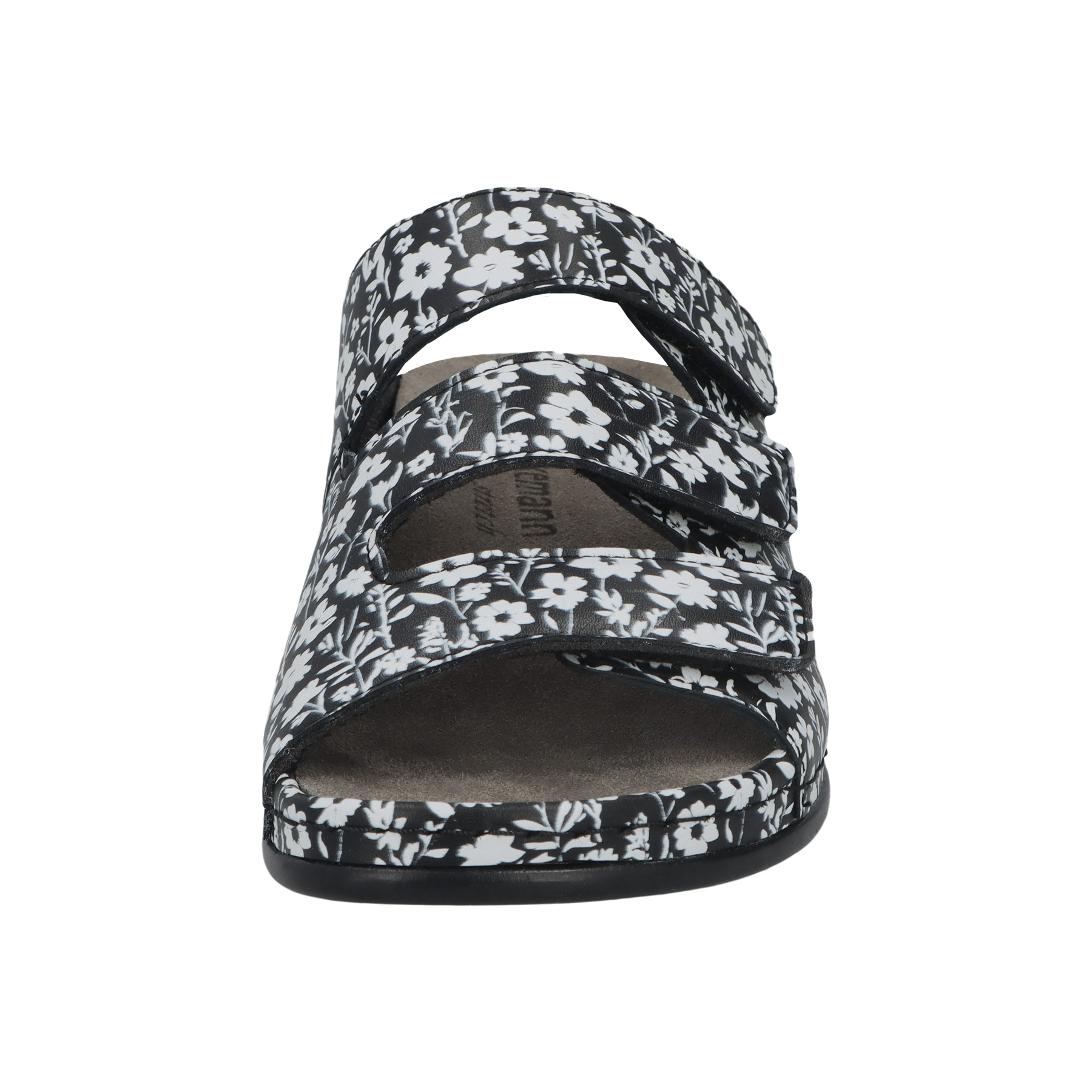 mehrfarbige pantolette vorderansicht