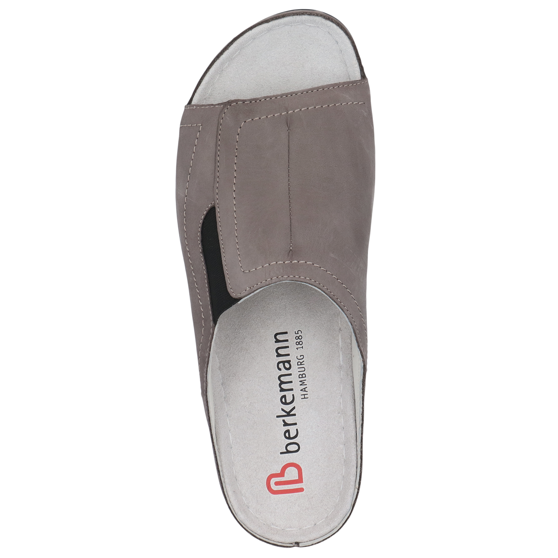 graue pantolette draufsicht